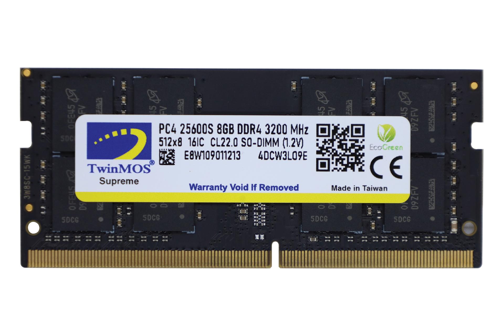 رم توین موس TwinMOS MDD48GB3200N 8GB DDR4-3200 CL22