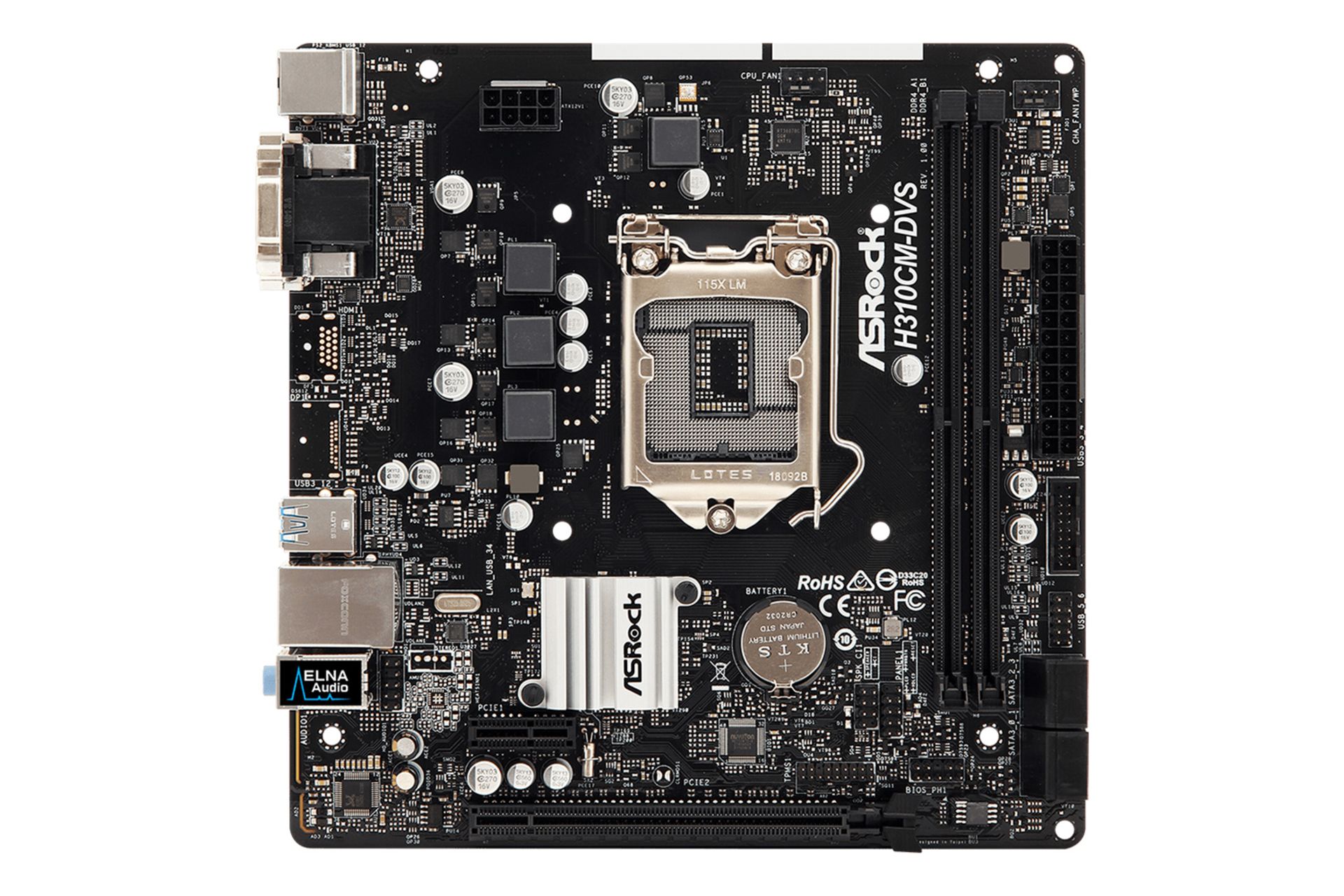 مادربرد ازراک ASRock H310CM-DVS