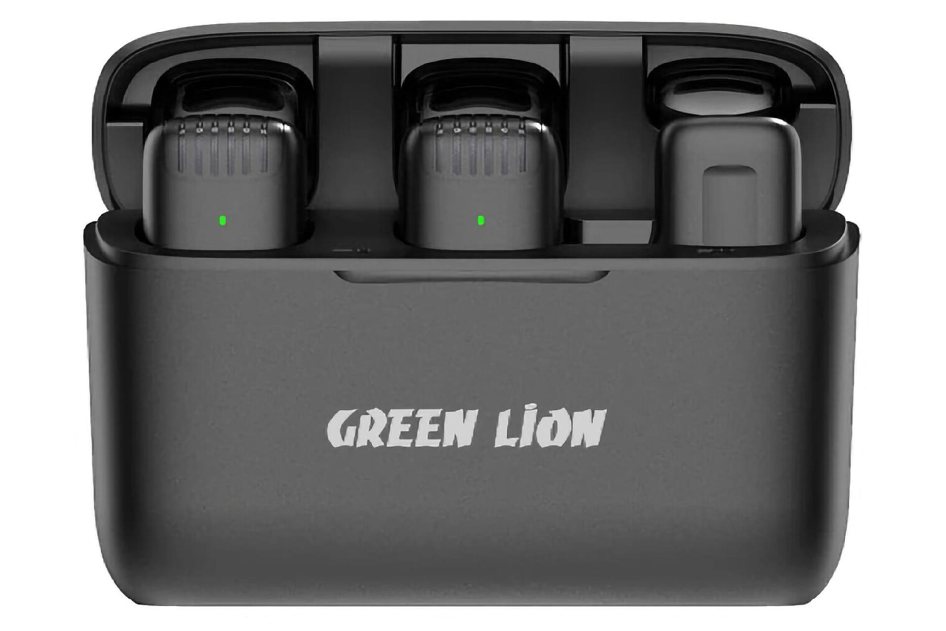 ابعاد میکروفون گرین لیون Green Lion 2in1 Wireless Microphone