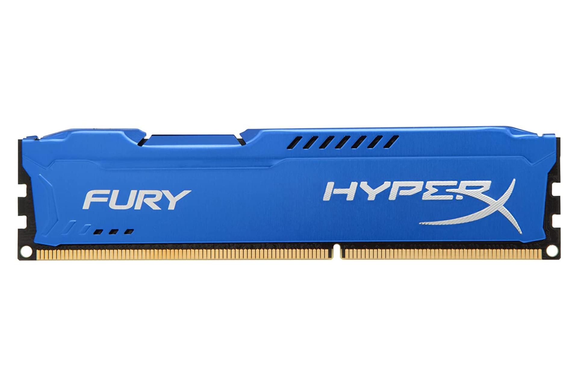 مرجع متخصصين ايران حافظه رم هايپر ايكس Fury ظرفيت 4 گيگابايت از نوع DDR3-1333 آبي