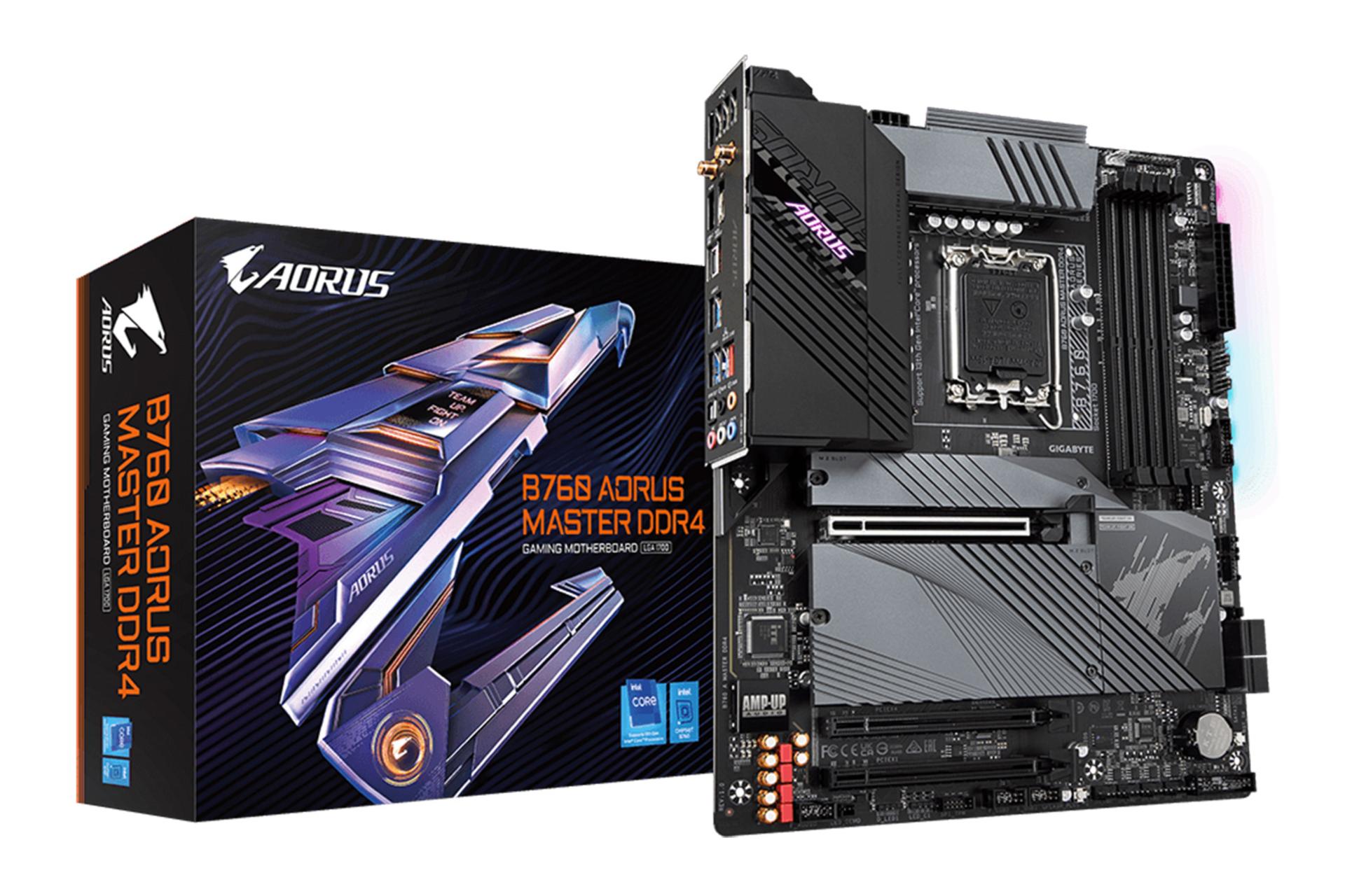 جعبه مادربرد گیگابایت GIGABYTE B760 AORUS MASTER DDR4 (rev. 1.0)