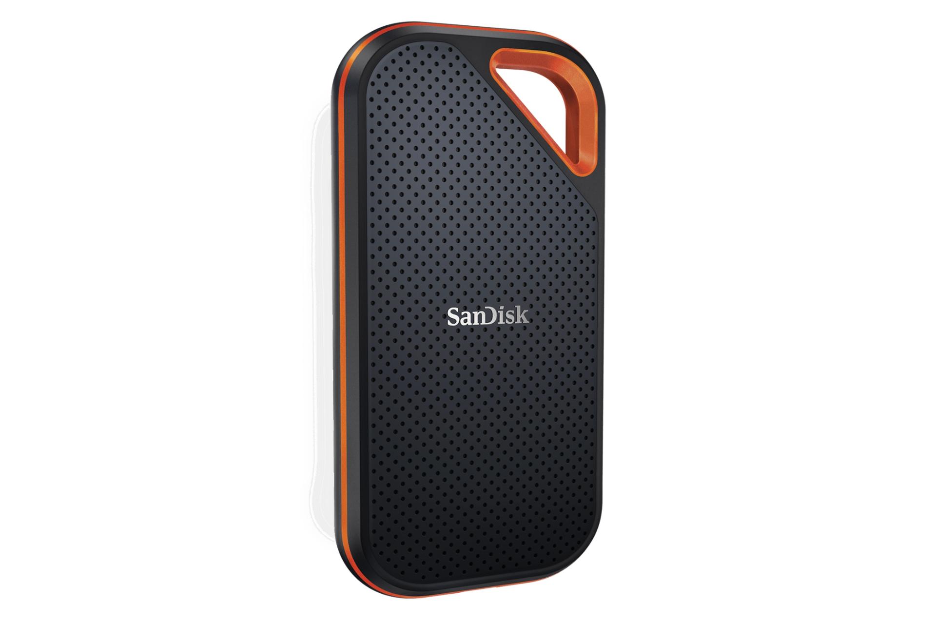 نمای چپ حافظه اکسترنال SSD سن دیسک SanDisk Extreme Pro USB 3.1 Gen 2
