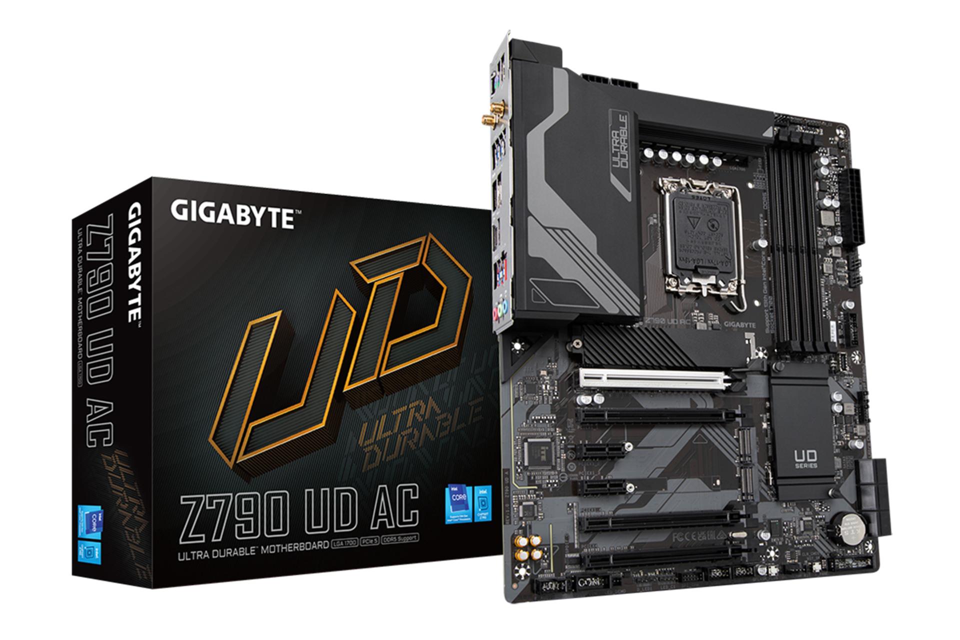 جعبه مادربرد گیگابایت GIGABYTE Z790 UD AC (rev. 1.0)
