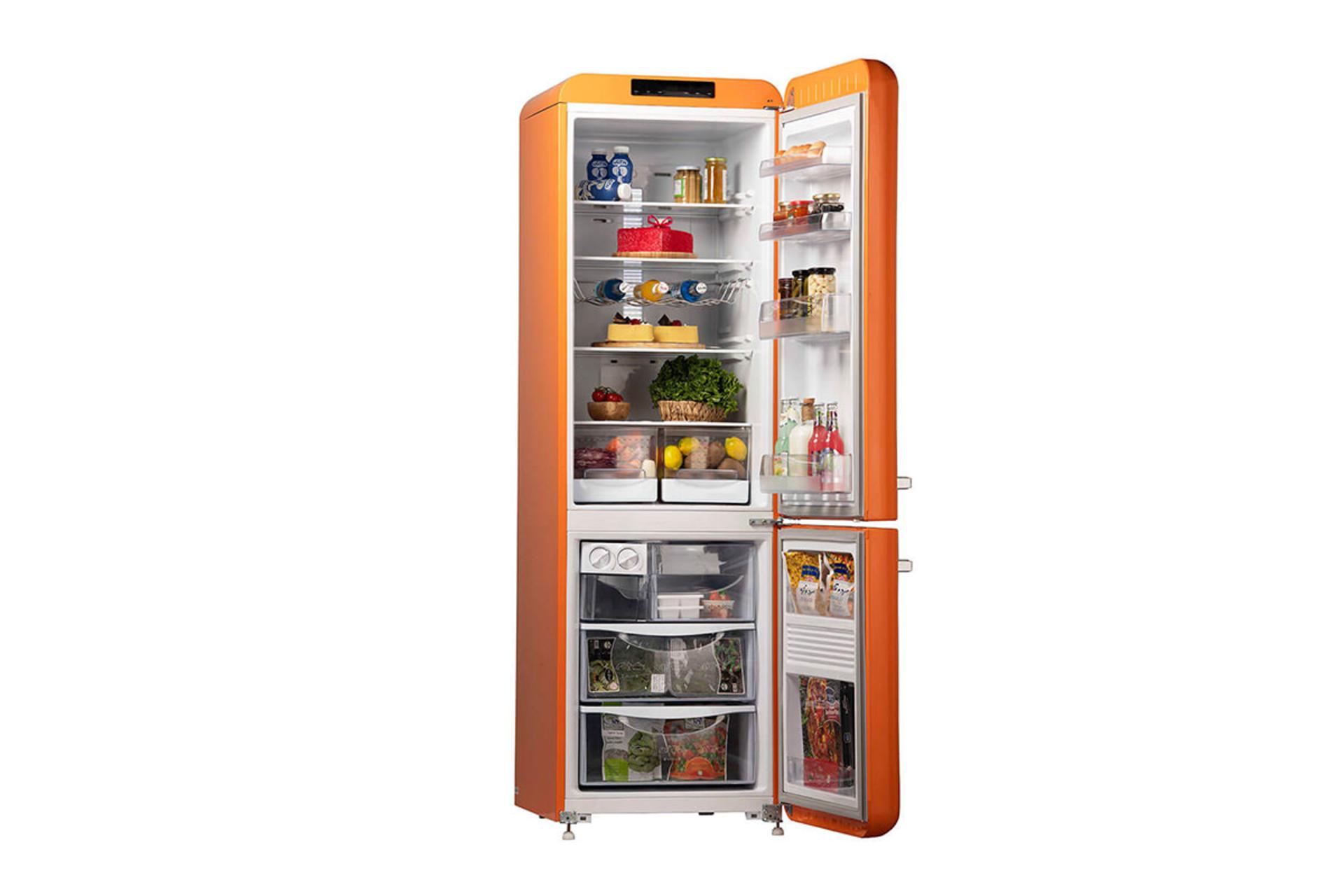 فضای داخل یخچال فریزر امرسان Emersun BFN20D321-CLA