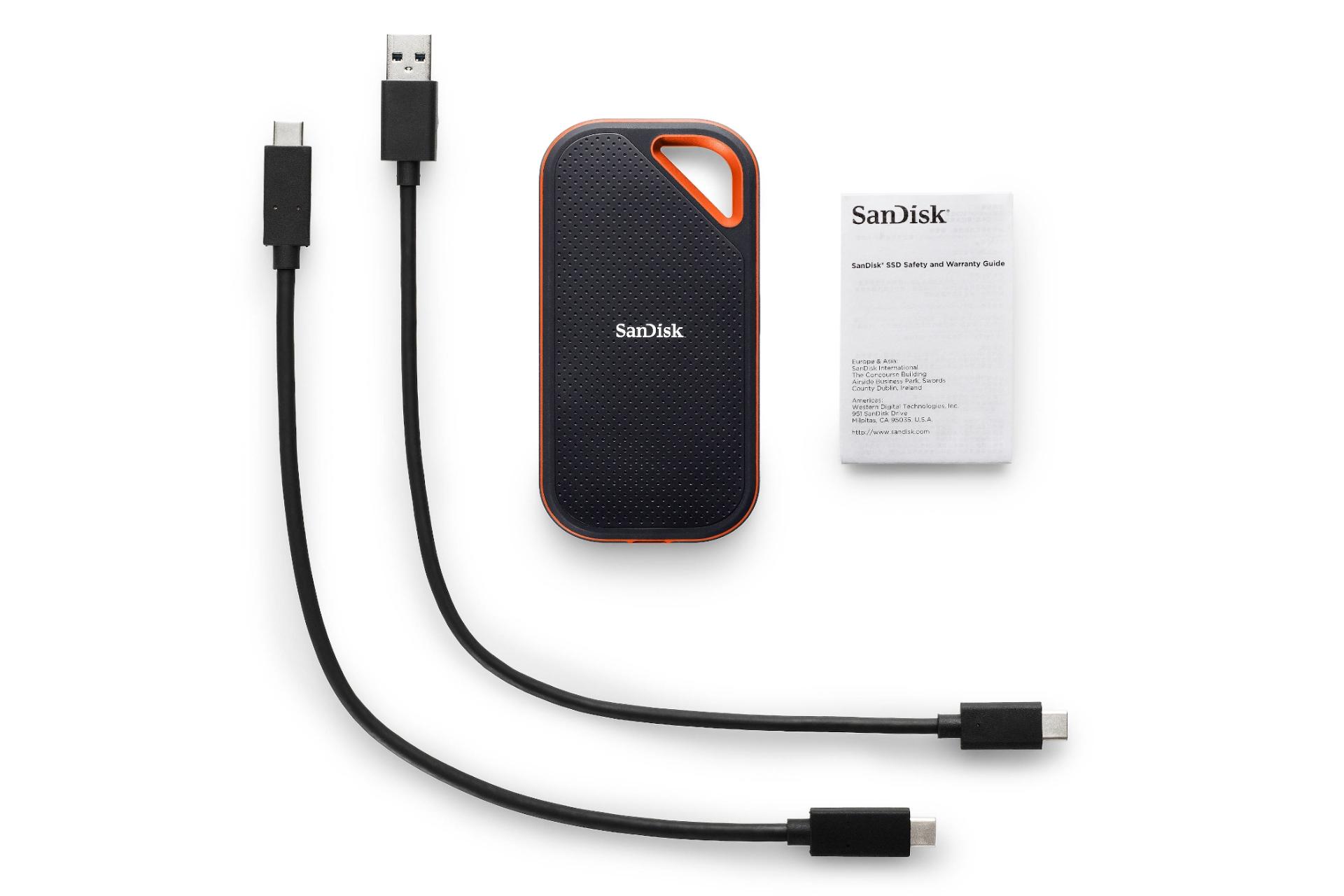 اقلام همراه حافظه اکسترنال SSD سن دیسک SanDisk Extreme Pro USB 3.1 Gen 2