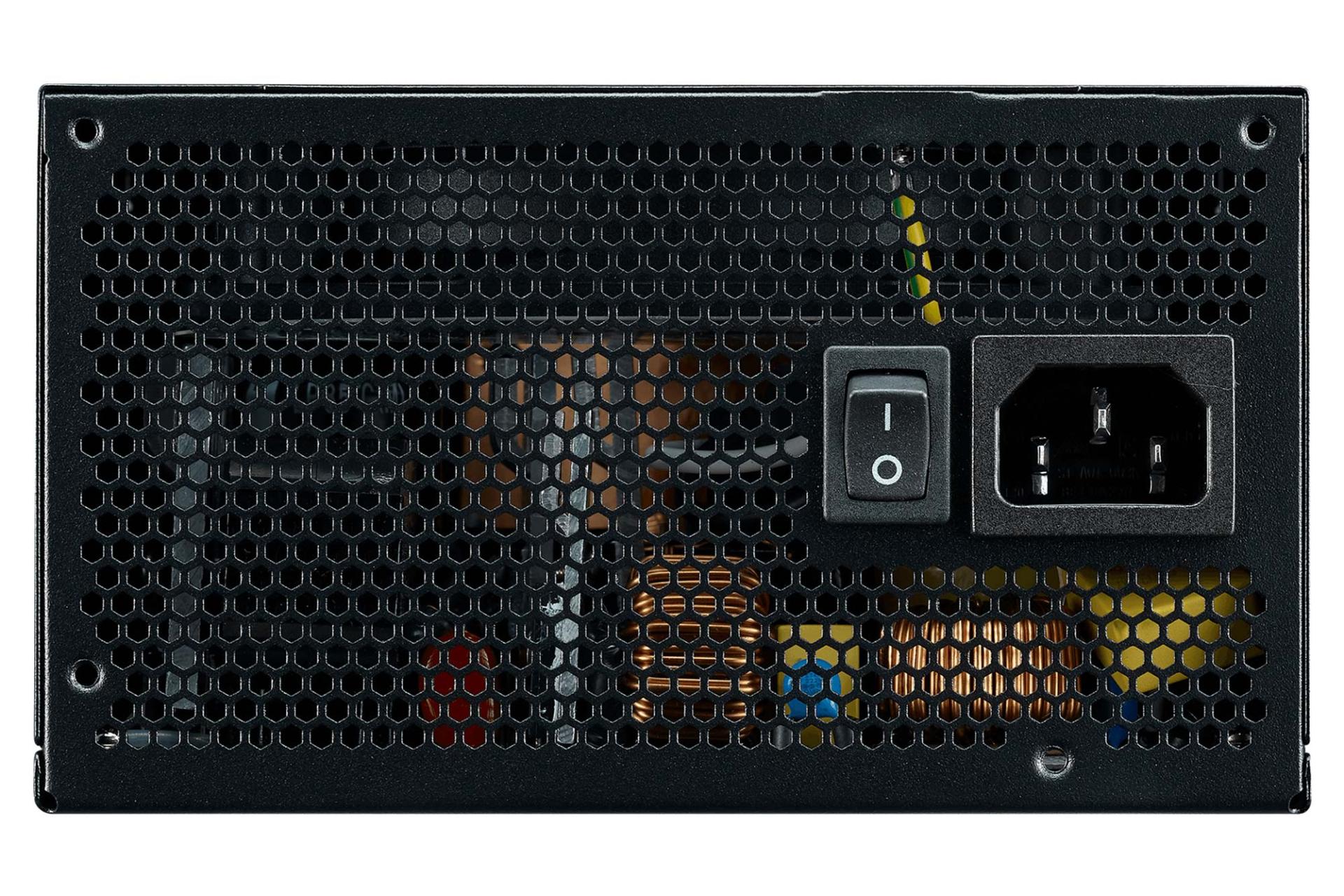 پاور کامپیوتر کولر مستر Cooler Master G500 GOLD با توان 500 وات نمای پشت