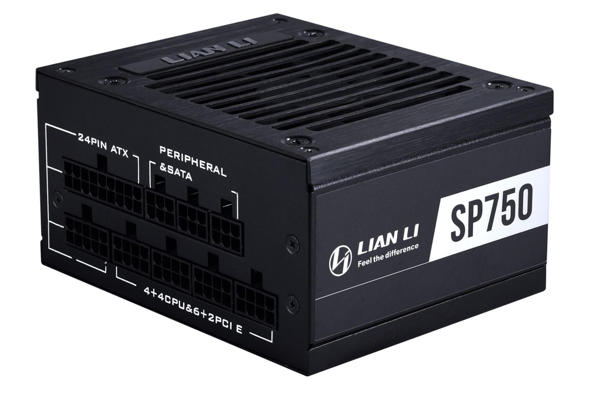 ابعاد پاور کامپیوتر لیان لی Lian Li SP750 با توان 750 وات