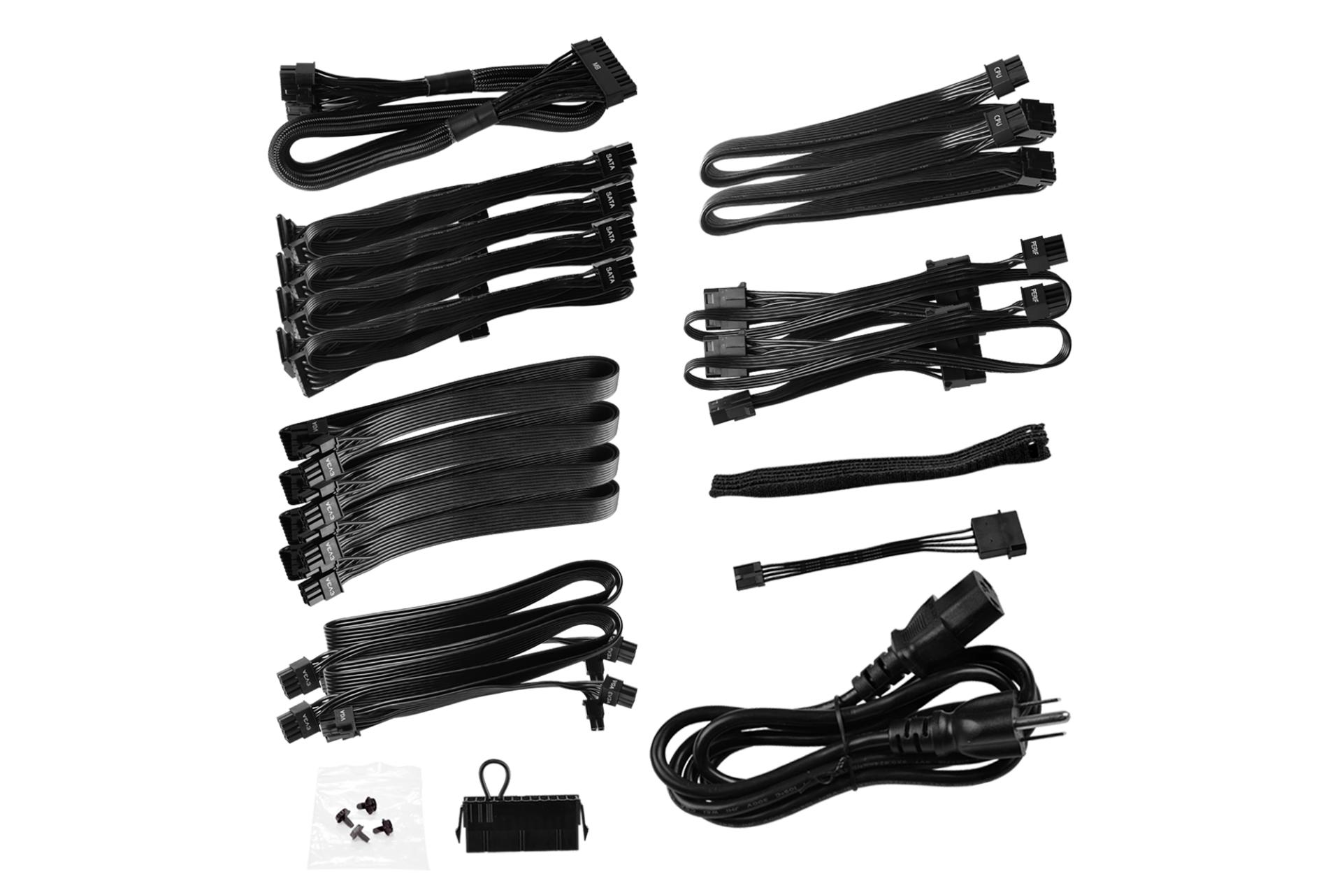 کابل پاور کامپیوتر ای وی جی ای EVGA SuperNOVA 1200 P3 با توان 1200 وات