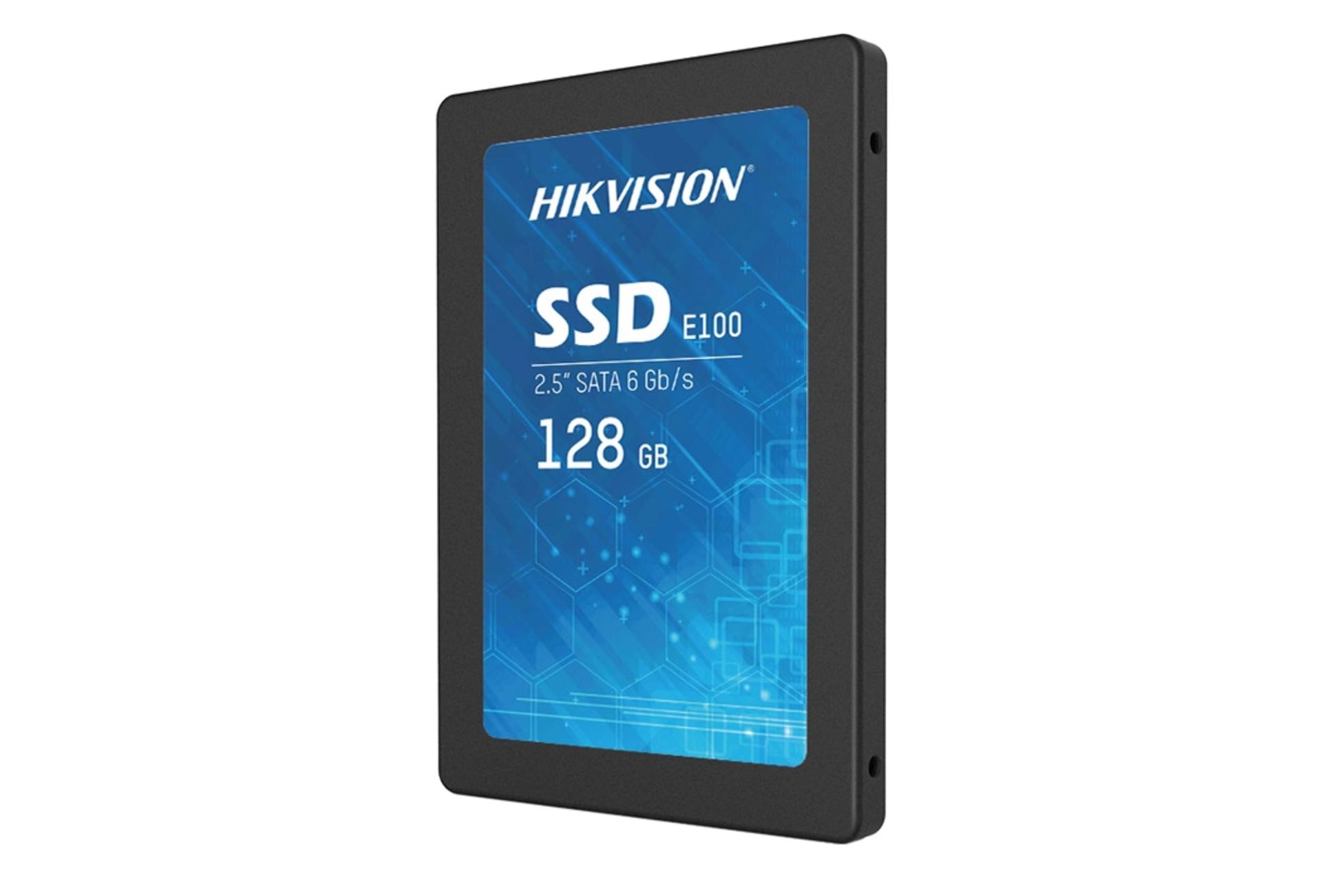 نمای راست SSD هایک ویژن HikVision E100 SATA 2.5 Inch 128GB ظرفیت 128 گیگابایت