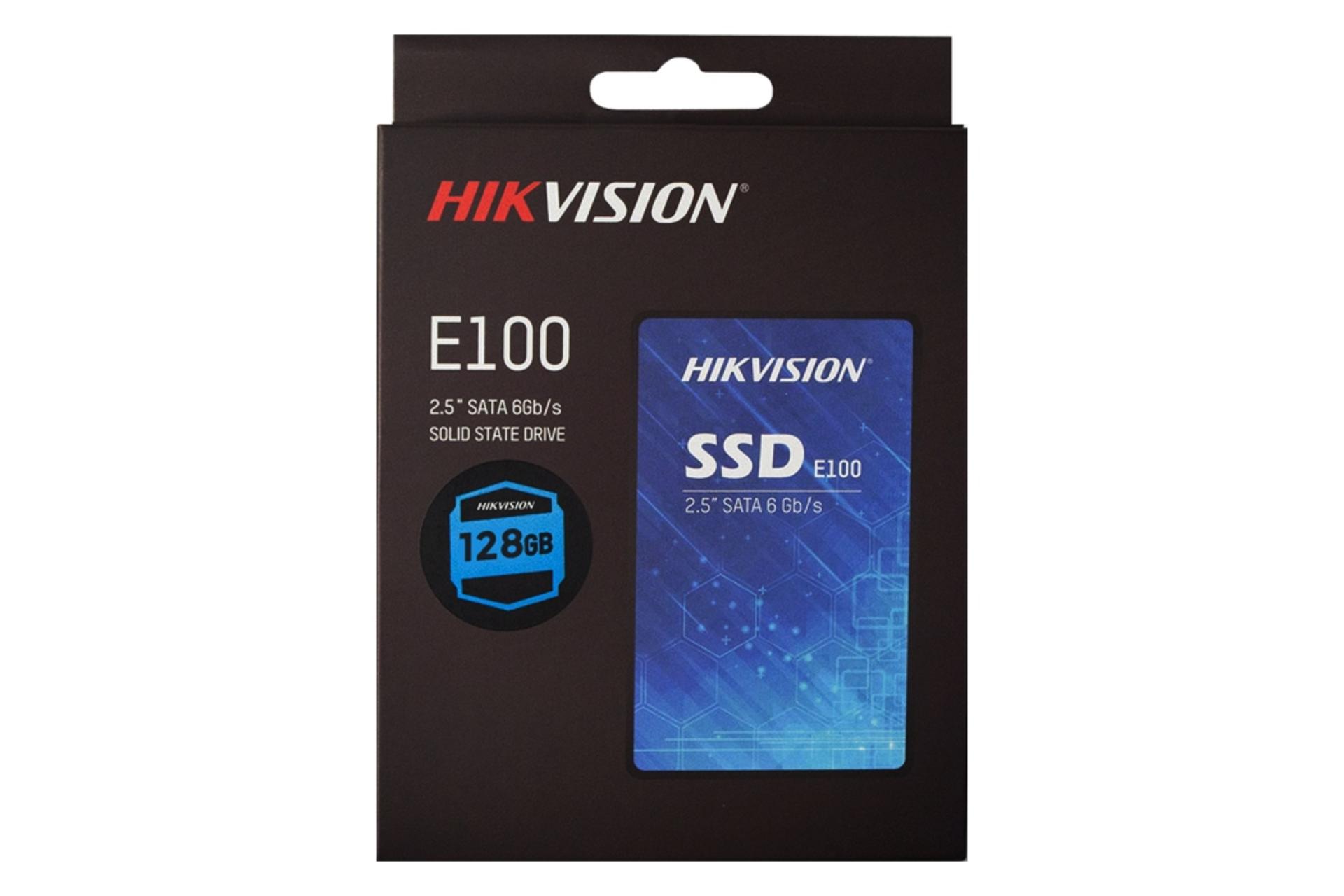 جعبه SSD هایک ویژن HikVision E100 SATA 2.5 Inch 128GB ظرفیت 128 گیگابایت