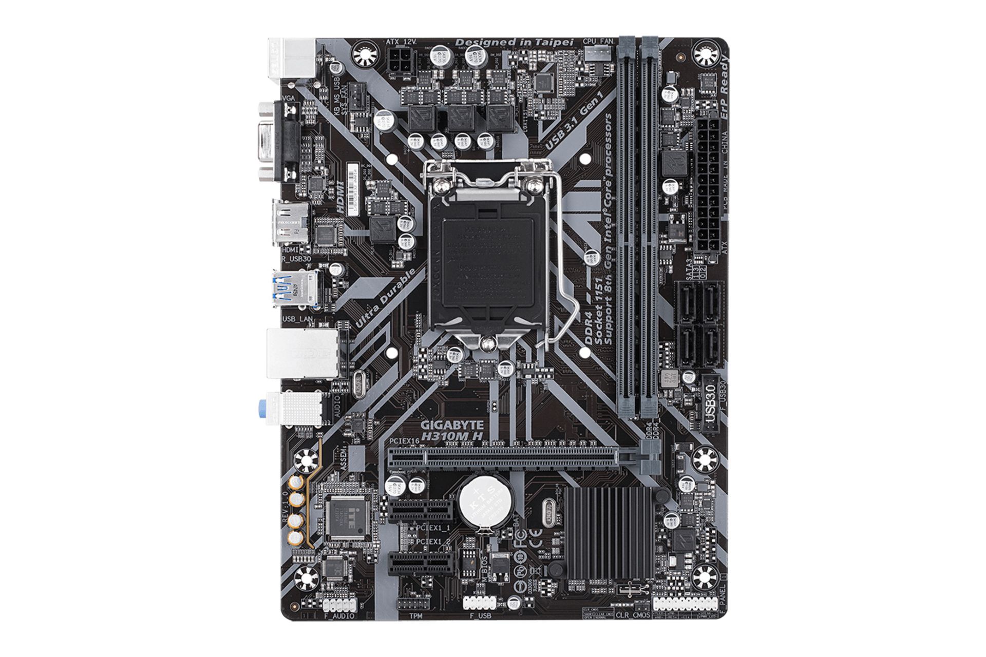 مادربرد گیگابایت GIGABYTE H310M H (rev. 1.0/1.3)