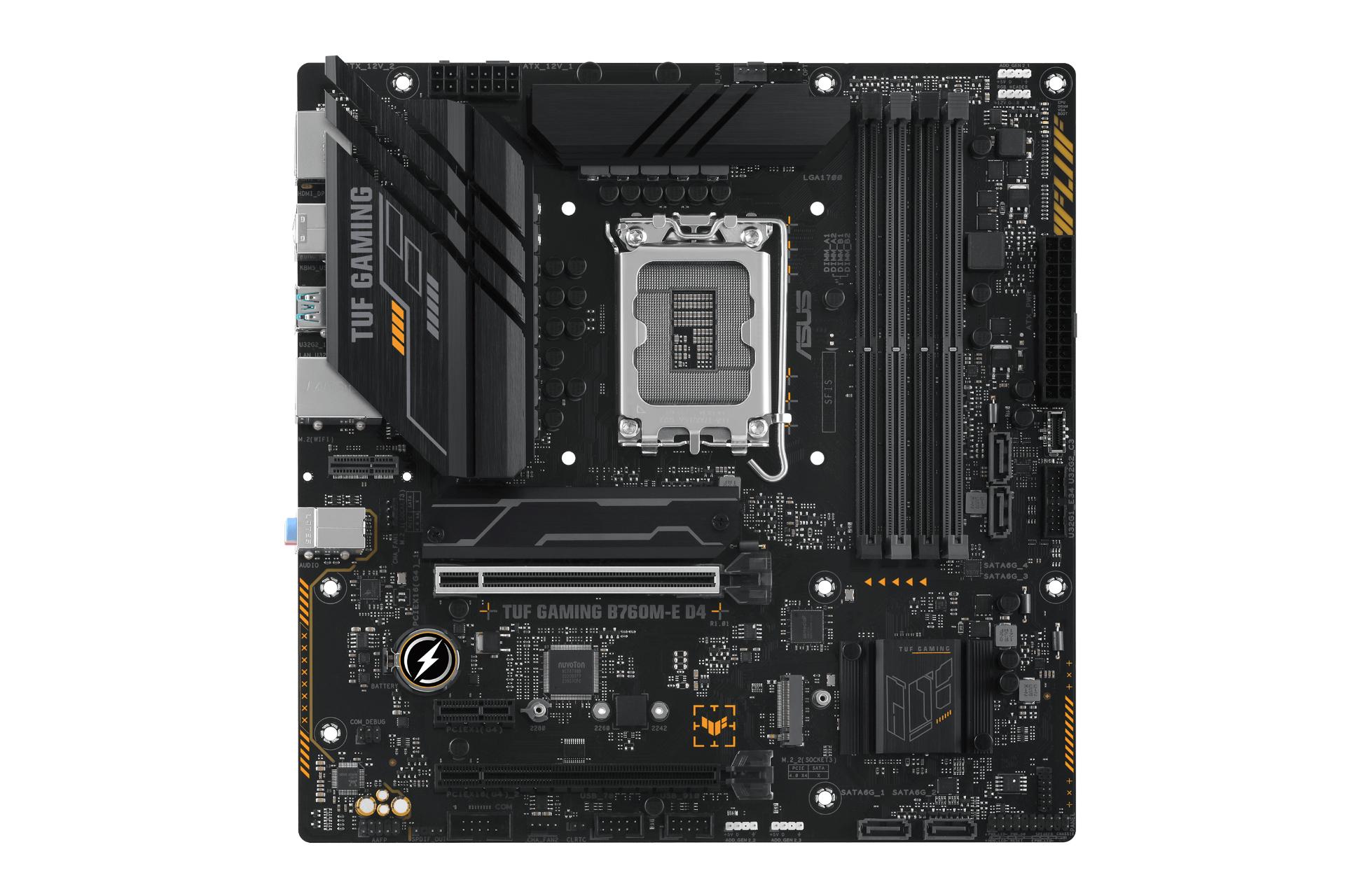 مادربرد ایسوس ASUS TUF GAMING B760M-E D4