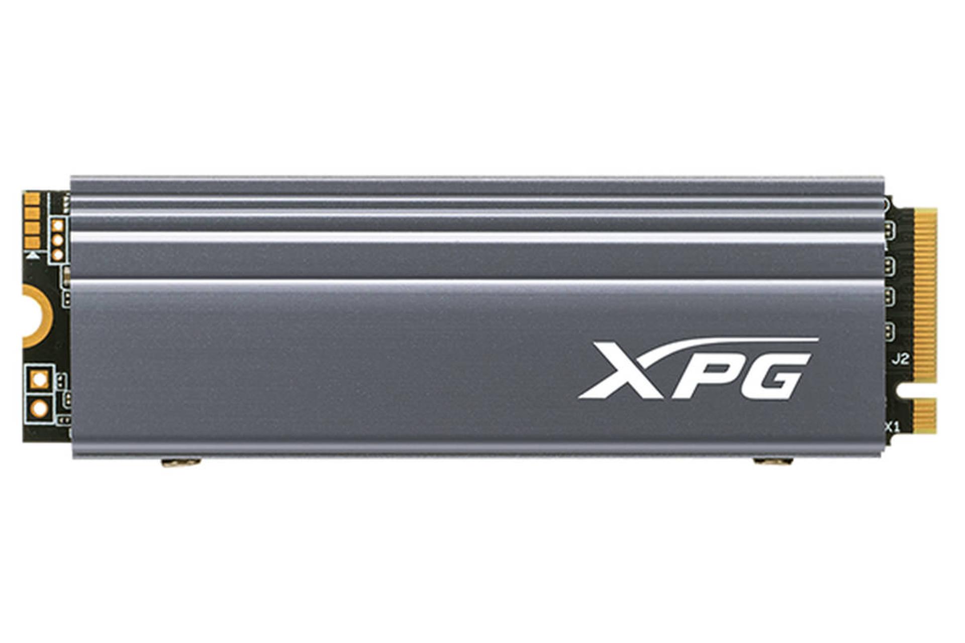 نمای روبرو SSD ای دیتا XPG GAMMIX S70 NVMe M.2