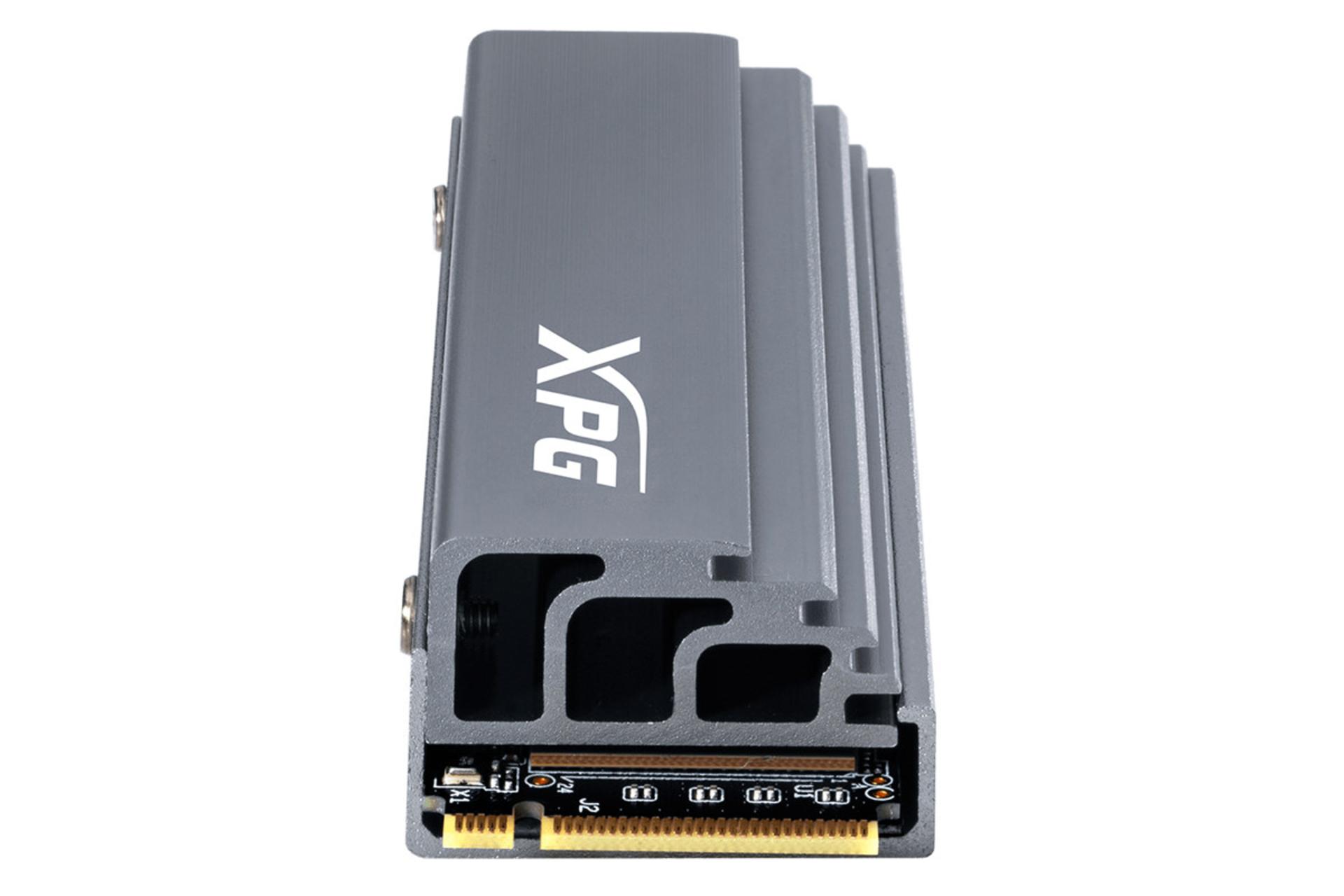 نمای جانبی SSD ای دیتا XPG GAMMIX S70 NVMe M.2