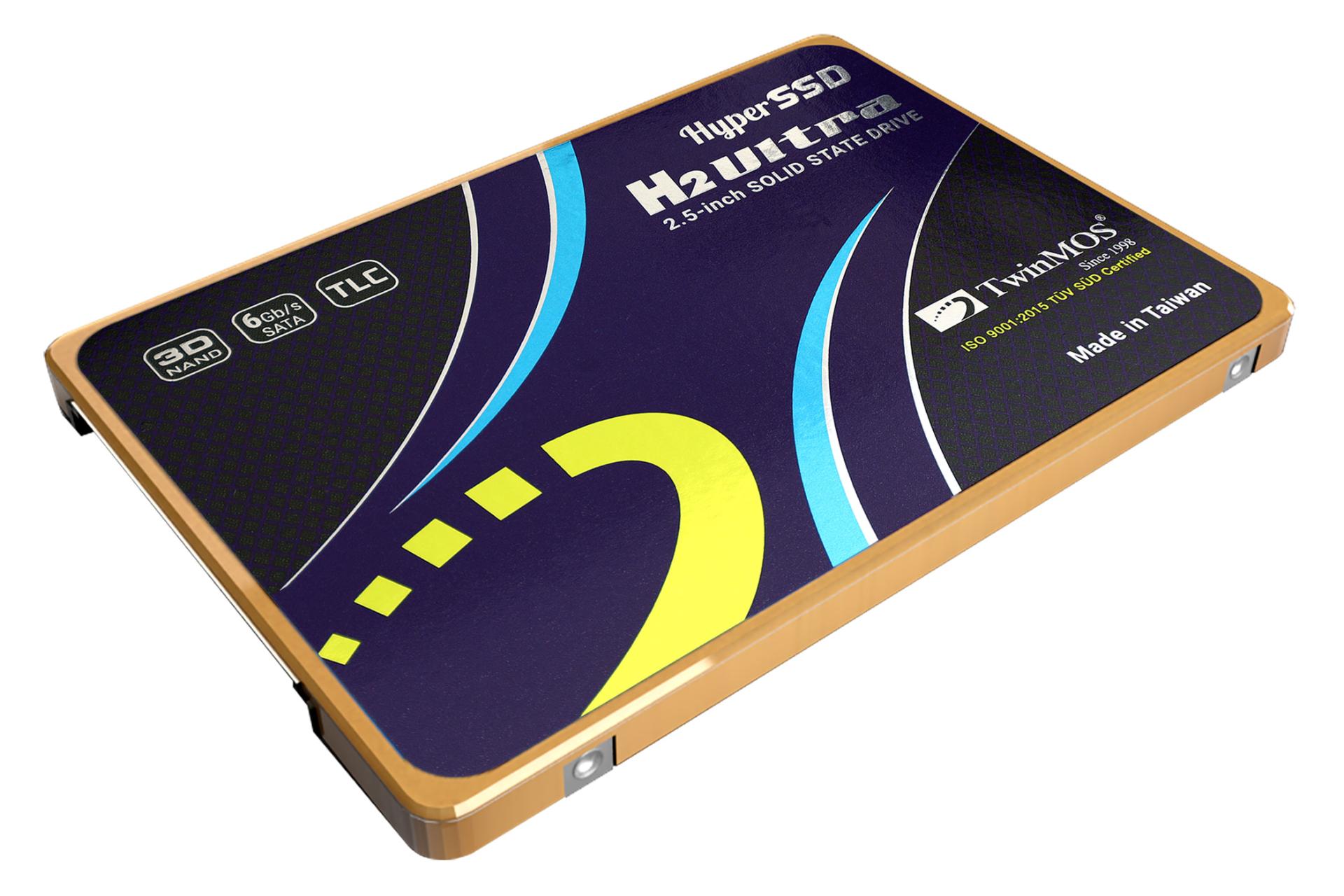 نمای جانبی SSD توین موس Hyper H2 Ultra SATA 2.5 Inch ظرفیت 512 گیگابایت