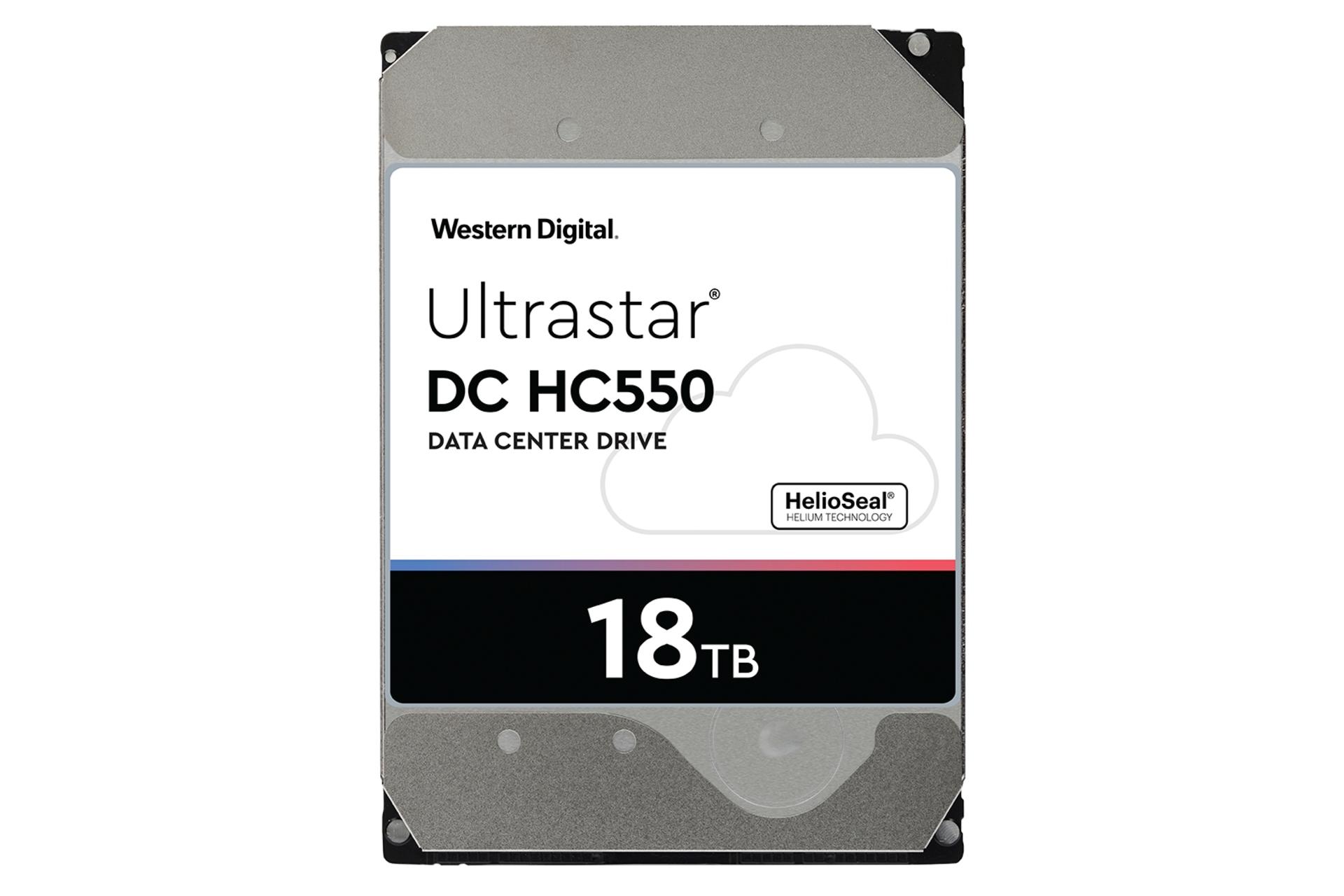 مرجع متخصصين ايران هارد ديسك وسترن ديجيتال Western Digital Ultrastar HC550 3.5 Inch 18TB ظرفيت 18 ترابايت