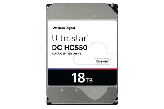 هارد دیسک وسترن دیجیتال Western Digital Ultrastar HC550 3.5 Inch 18TB ظرفیت 18 ترابایت