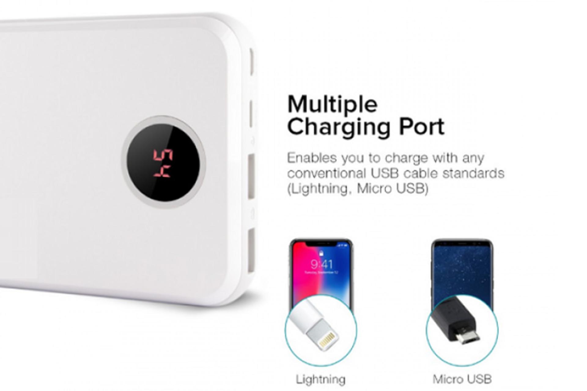 روموس Horus HO20 با ظرفیت 20000 میلی‌آمپر ساعت / Romoss Horus HO20 20000mAh