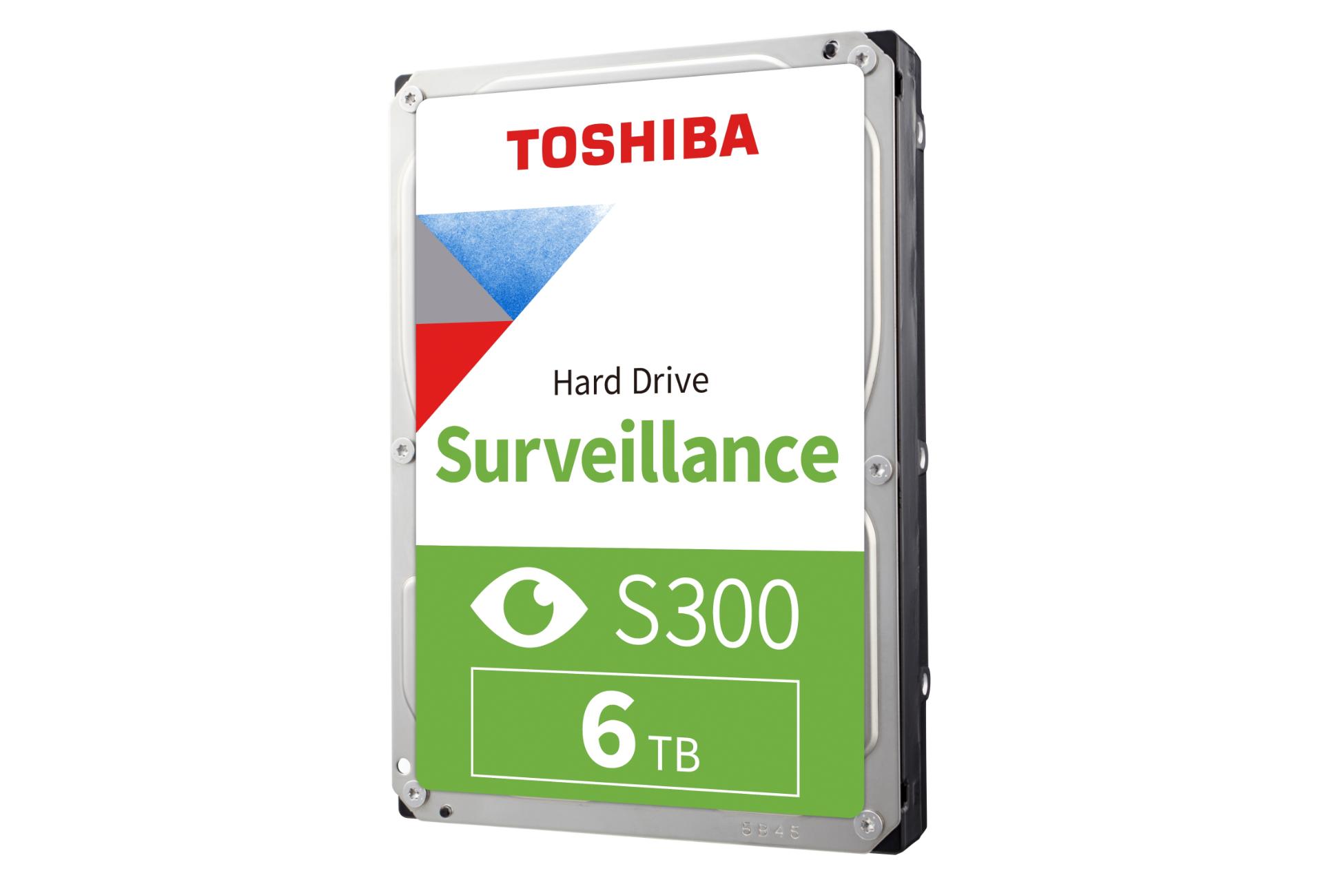 نمای راست هارد دیسک توشیبا Toshiba S300 HDWT860UZSVA 3.5 Inch 6TB ظرفیت 6 ترابایت