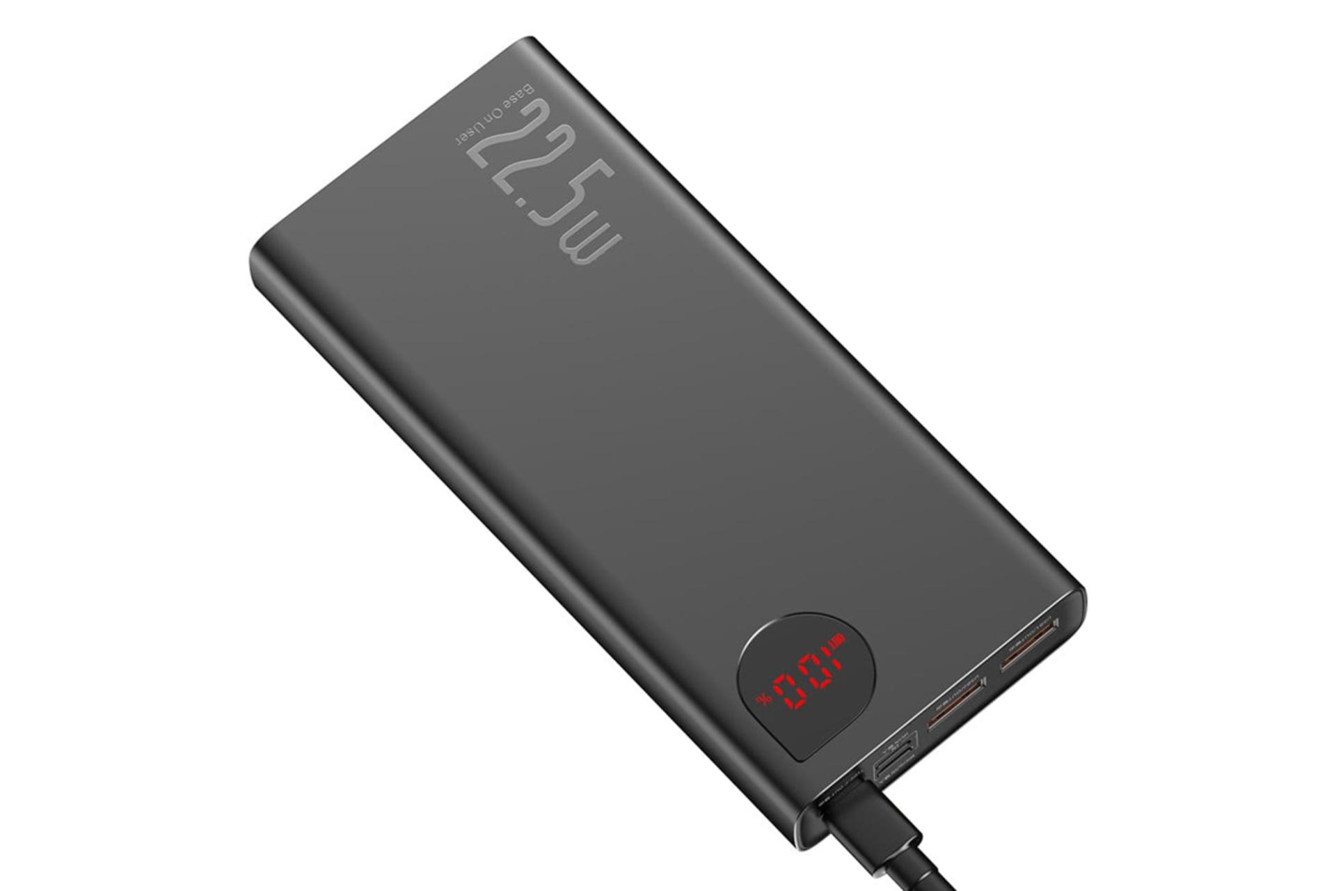 نمایشگر LED پاور بانک باسئوس Adaman Metal PPIMDA-C0A