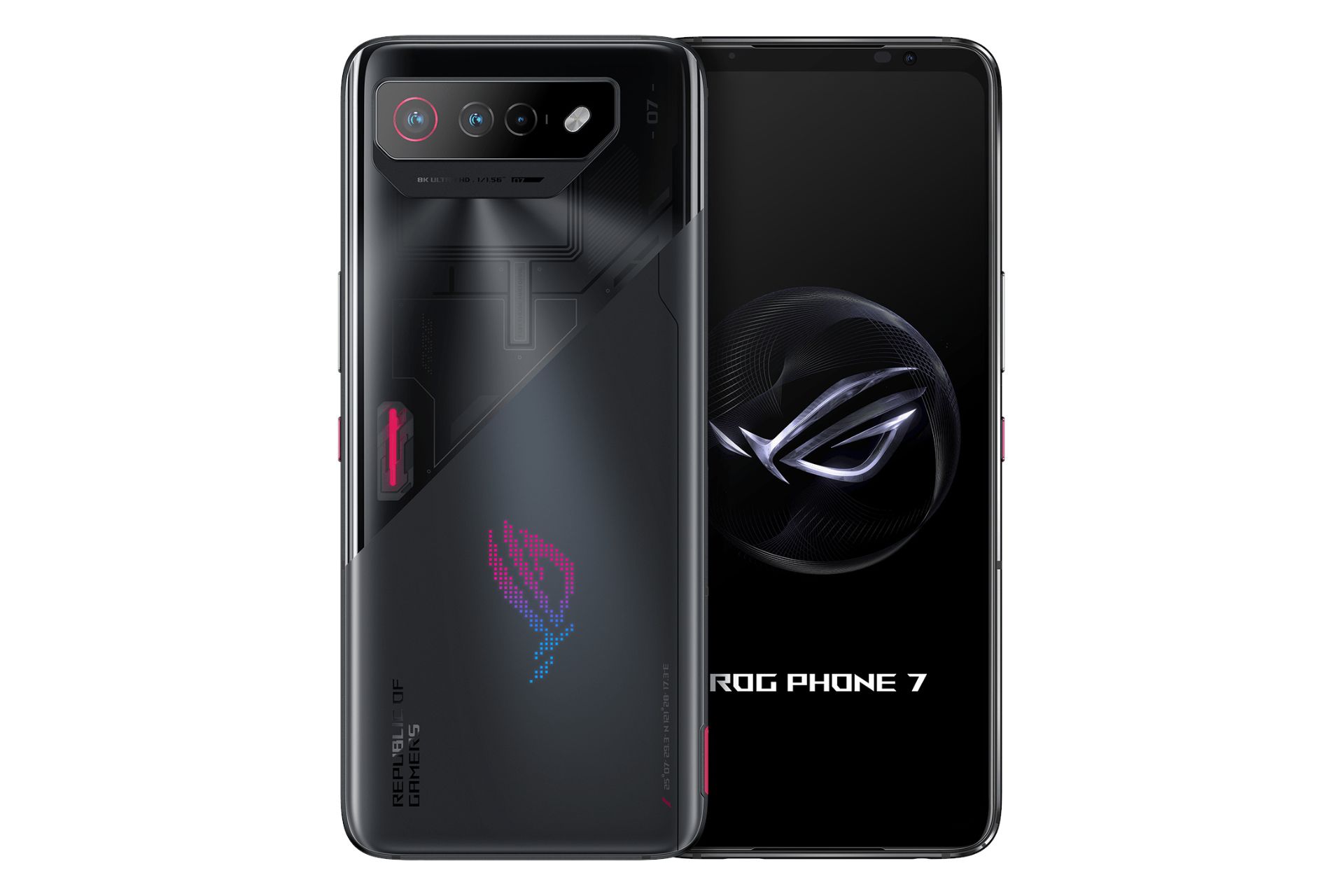 گوشی موبایل ROG فون 7 ایسوس / Asus ROG Phone 7 مشکی
