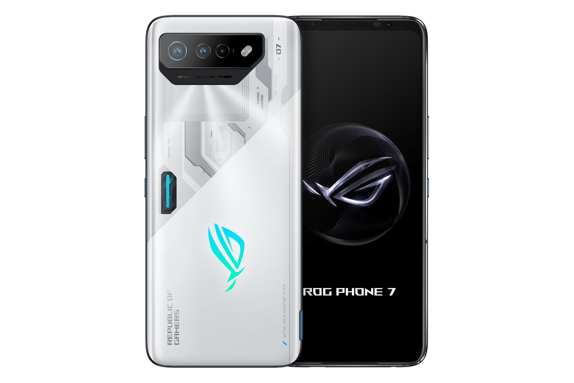 گوشی موبایل ROG فون 7 ایسوس / Asus ROG Phone 7 سفید