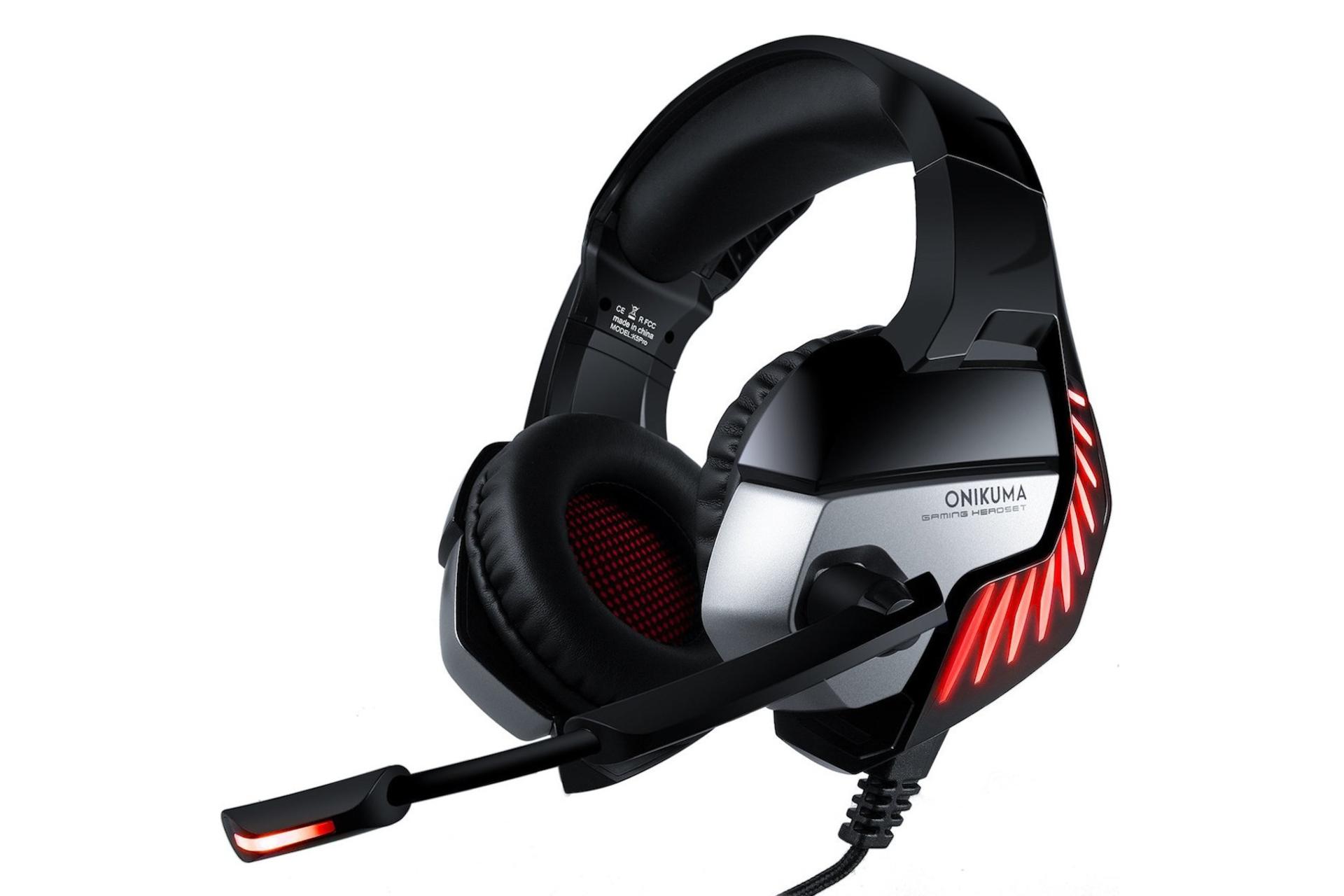 هدست گیمینگ اونیکوما Onikuma K5 Pro قرمز