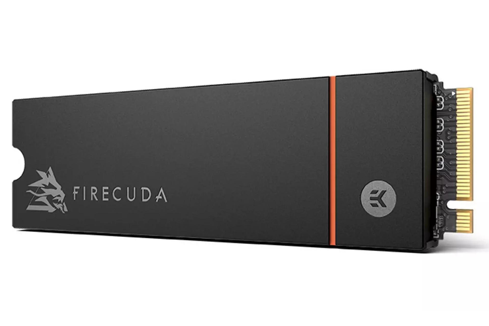 نمای جانبی SSD سیگیت FireCuda 530 Heatsink