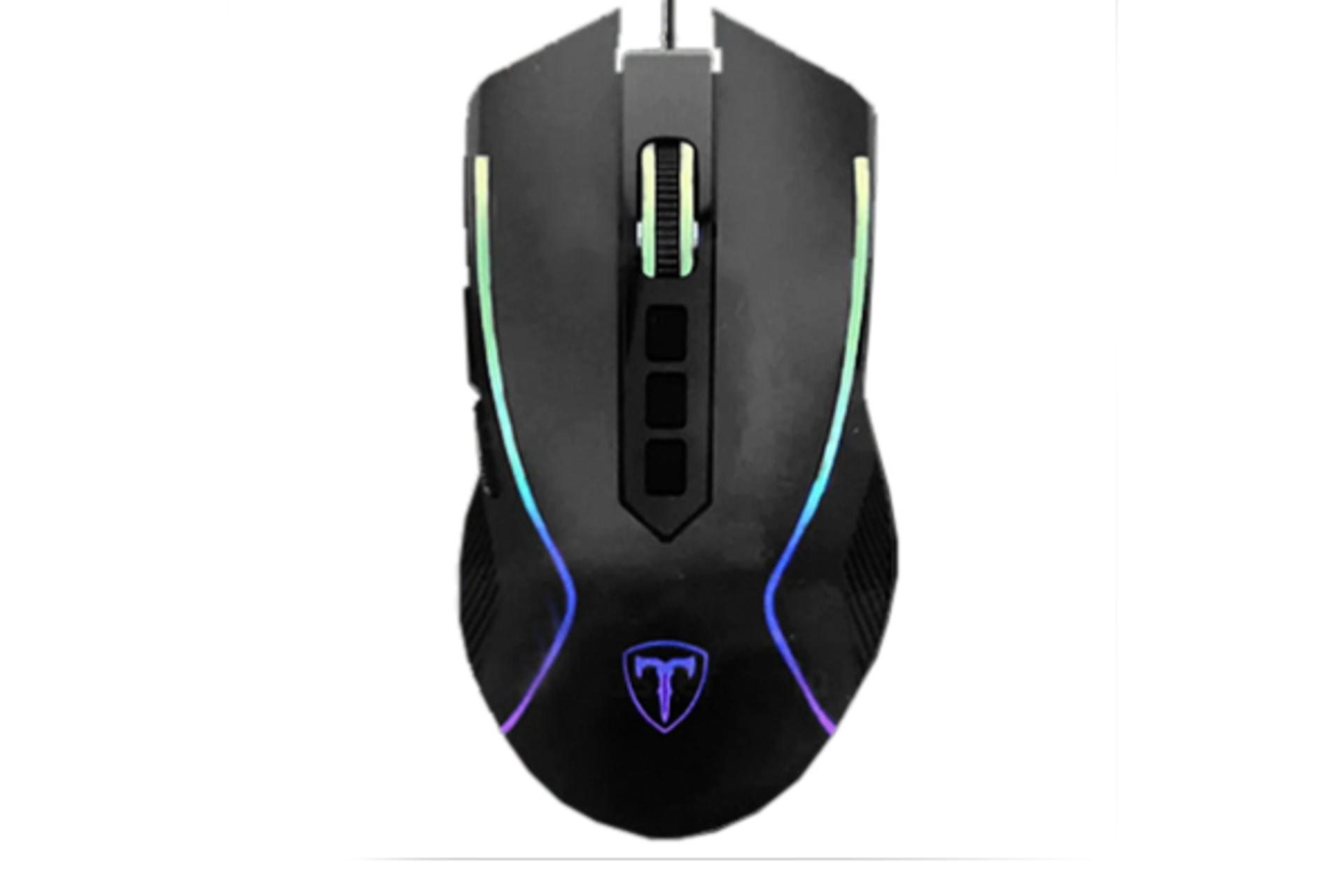 نمای جلوماوس سیمی گیمینگ T-Dagger Darkangel T-TGM209 Gaming Mouse