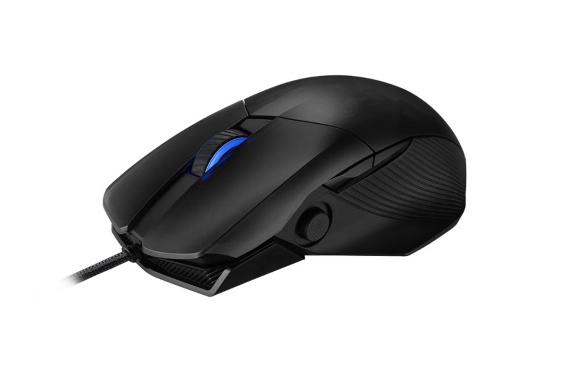 نمای جانبی ماوس ایسوس Rog Chakram Core