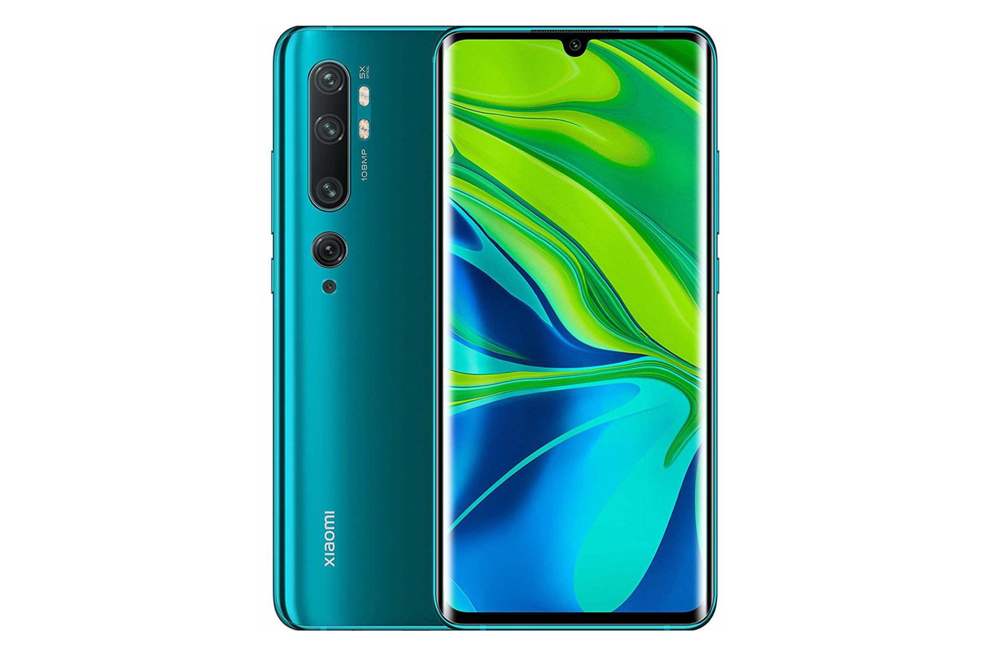 می نوت 10 پرو شیائومی - نمای جلو و پشت - دوربین ها / Xiaomi Mi Note 10 Pro
