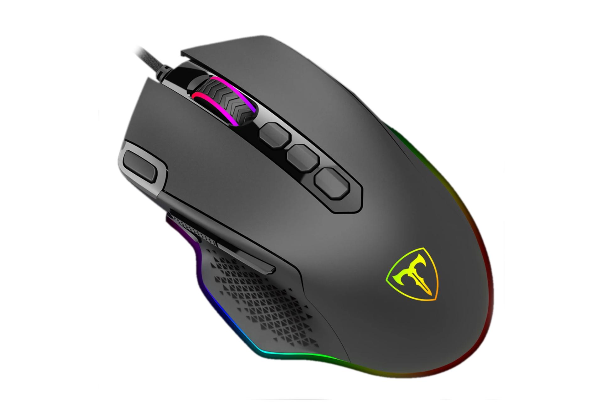 نمای بالا ماوس گیمینگ تی دگر مدل Vale T-TGM309 RGB Backlighting