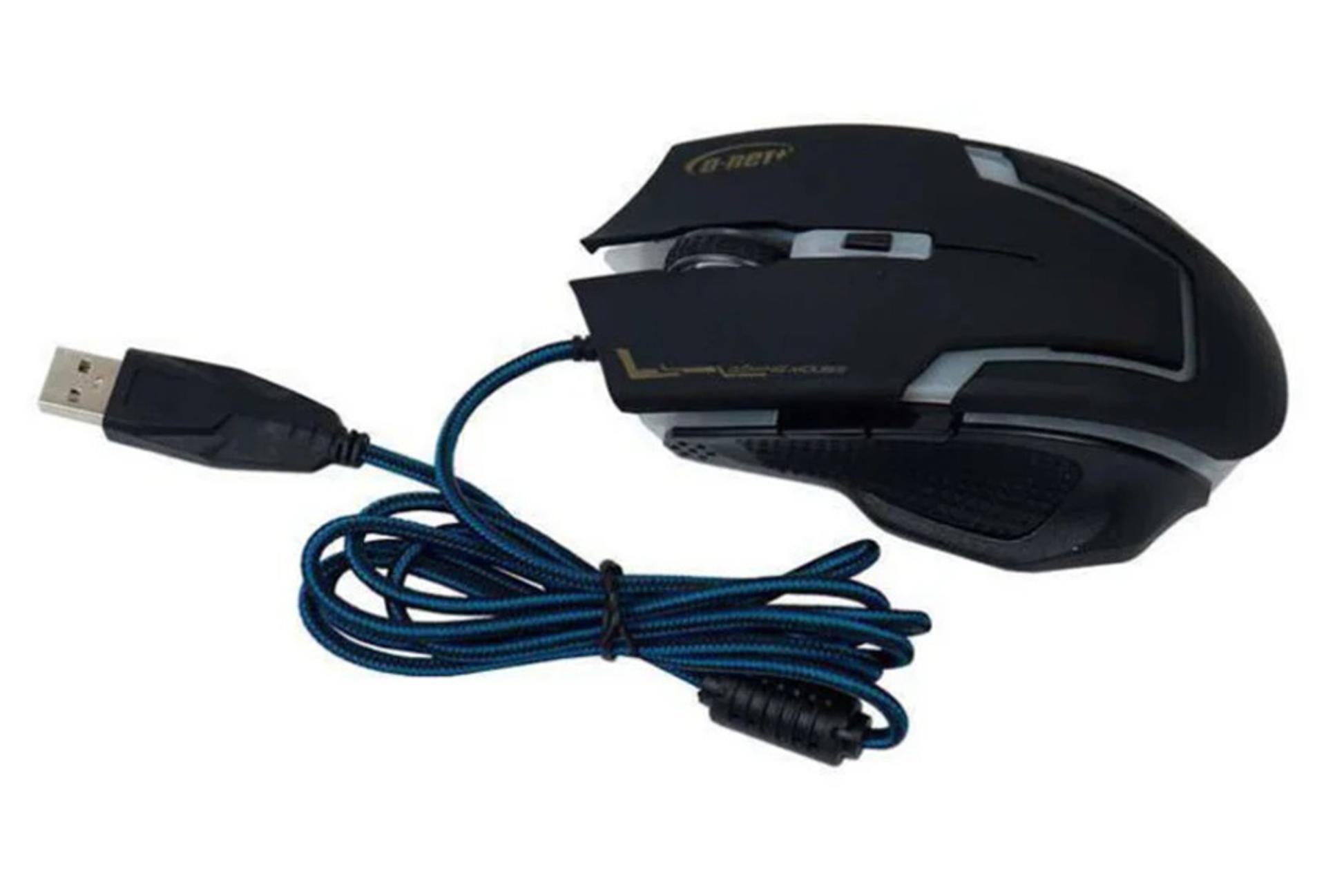 ماوس دی نت A9 همراه کابل