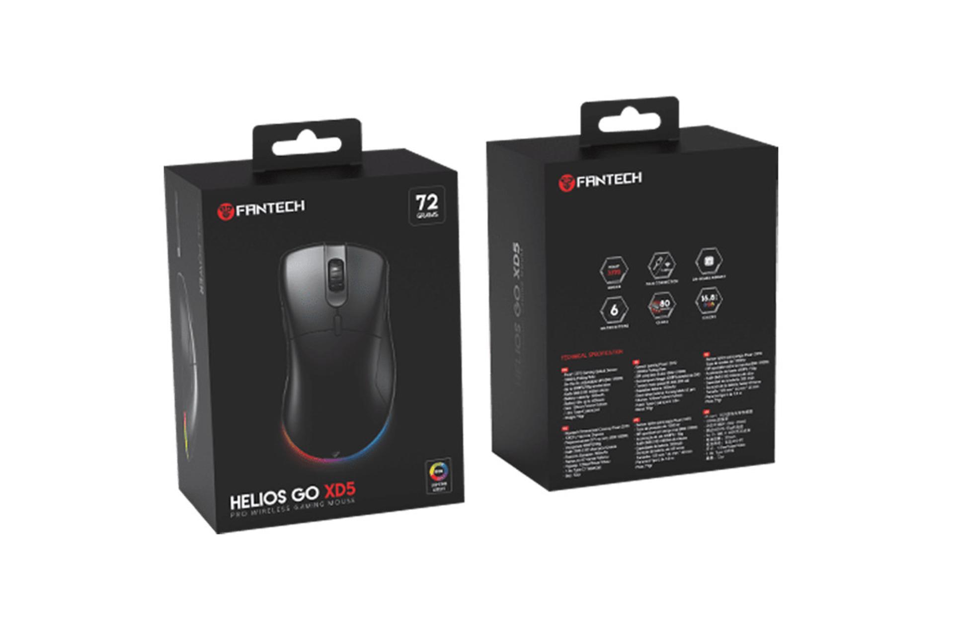 جعبه ماوس فنتک XD5 Helios GO