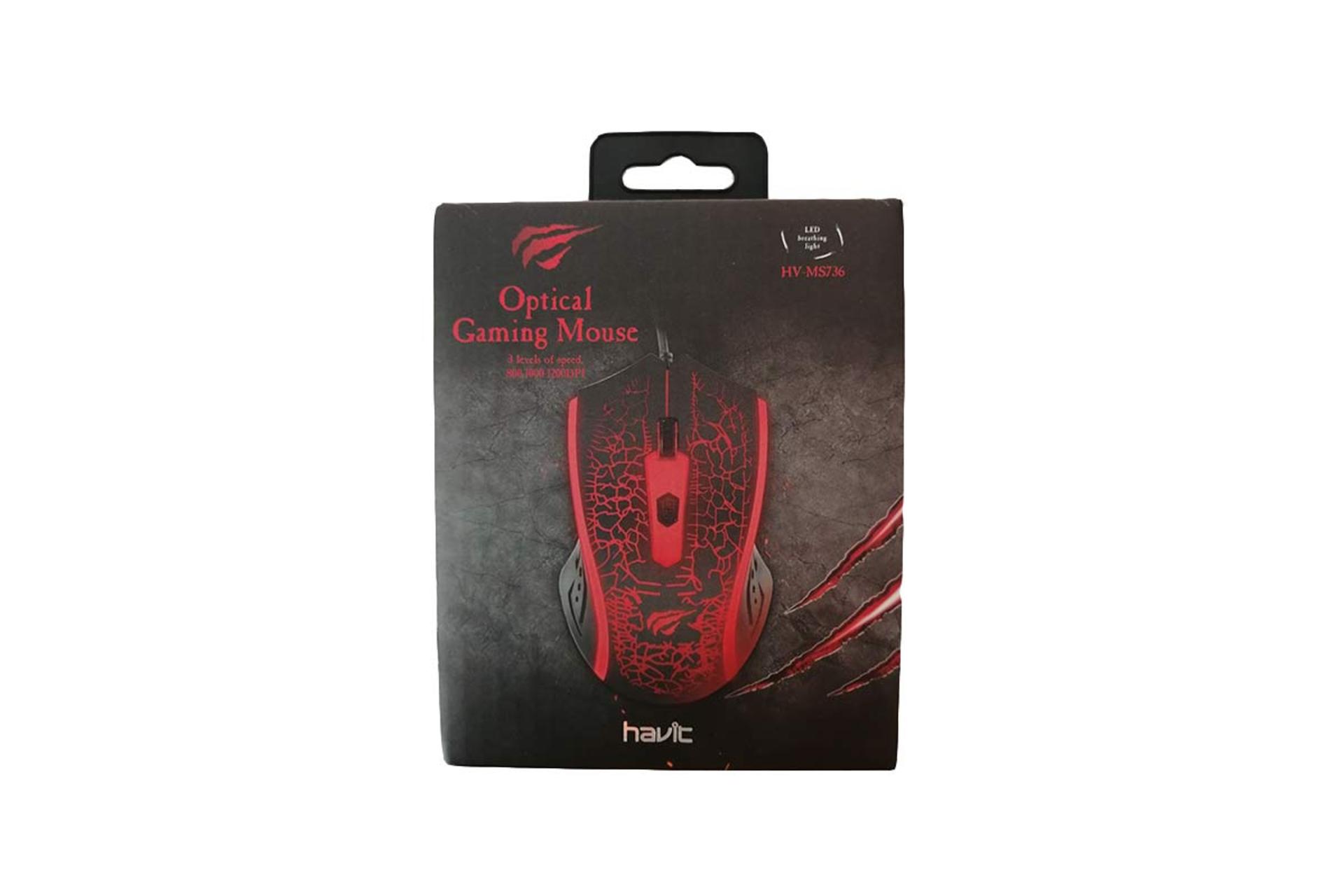 نمای جعبه ماوس هویت Havit HV-MS736 