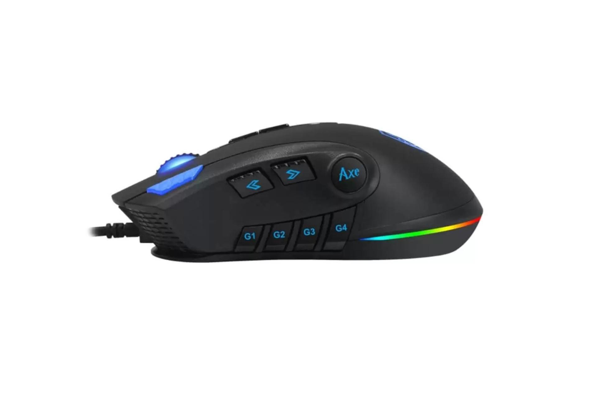 نمای جانبی ماوس سادس AXE