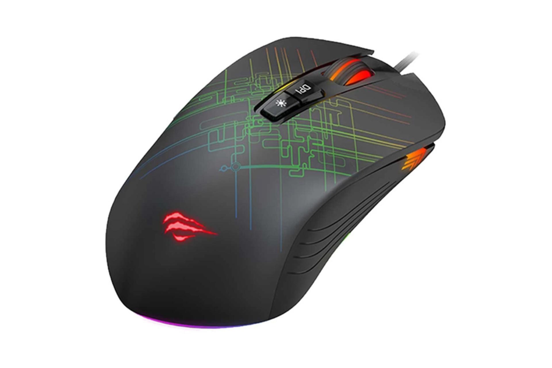 نمای بالای ماوس هویت HV-MS1019