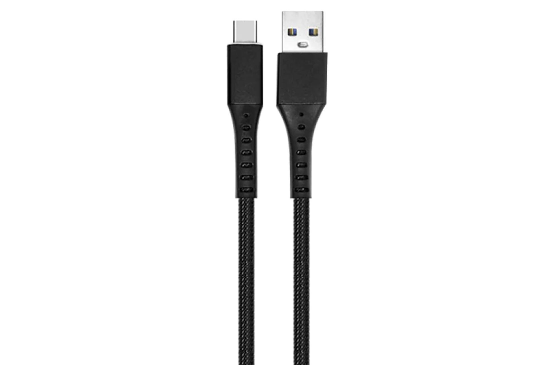 کانکتور کابل شارژ USB تسکو USB به Type-C مدل TC C132 با طول 1 متر
