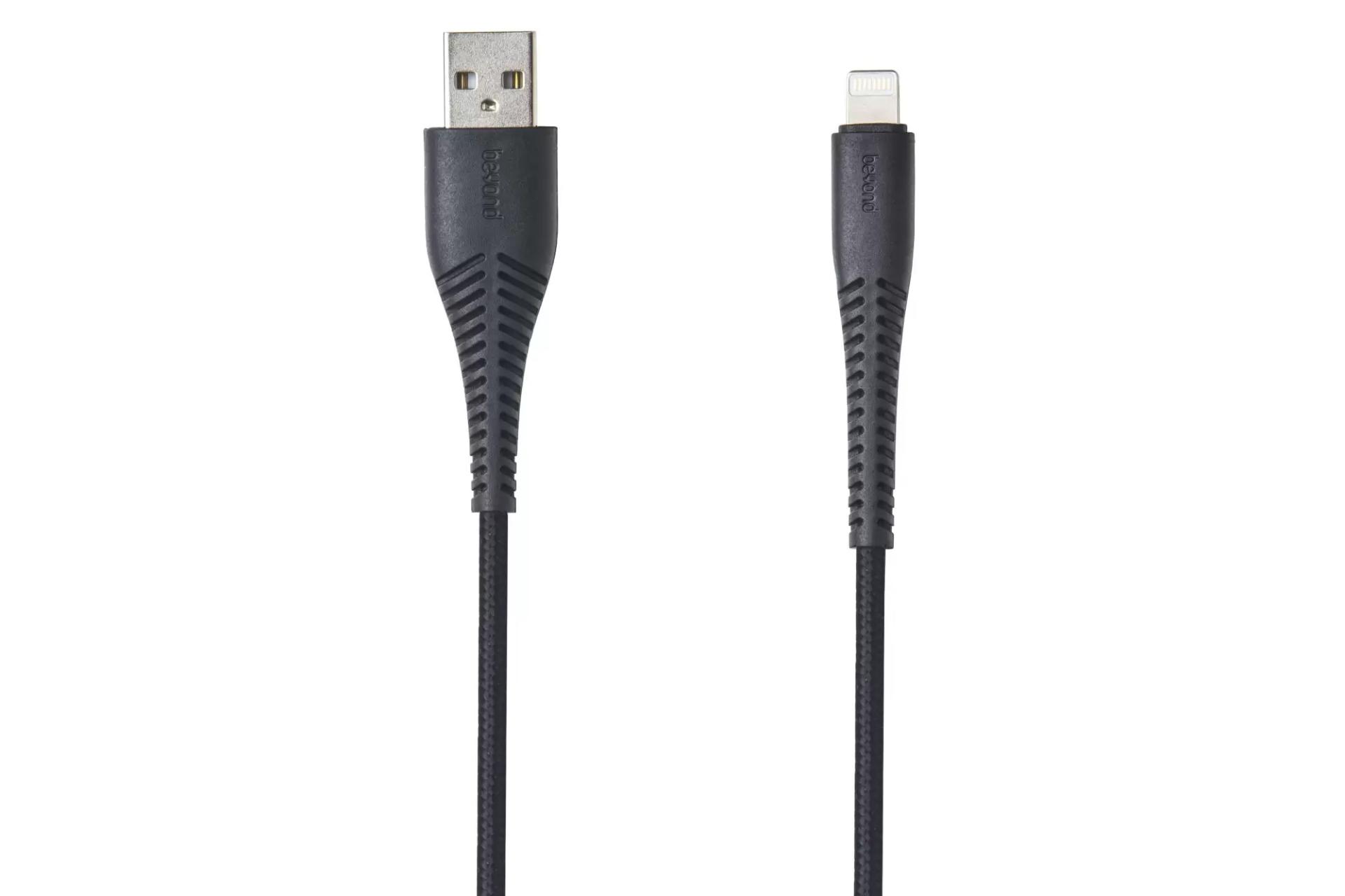 کانکتور کابل شارژ USB بیاند Type-A به Lightning مدل BA-330 با طول 1 متر