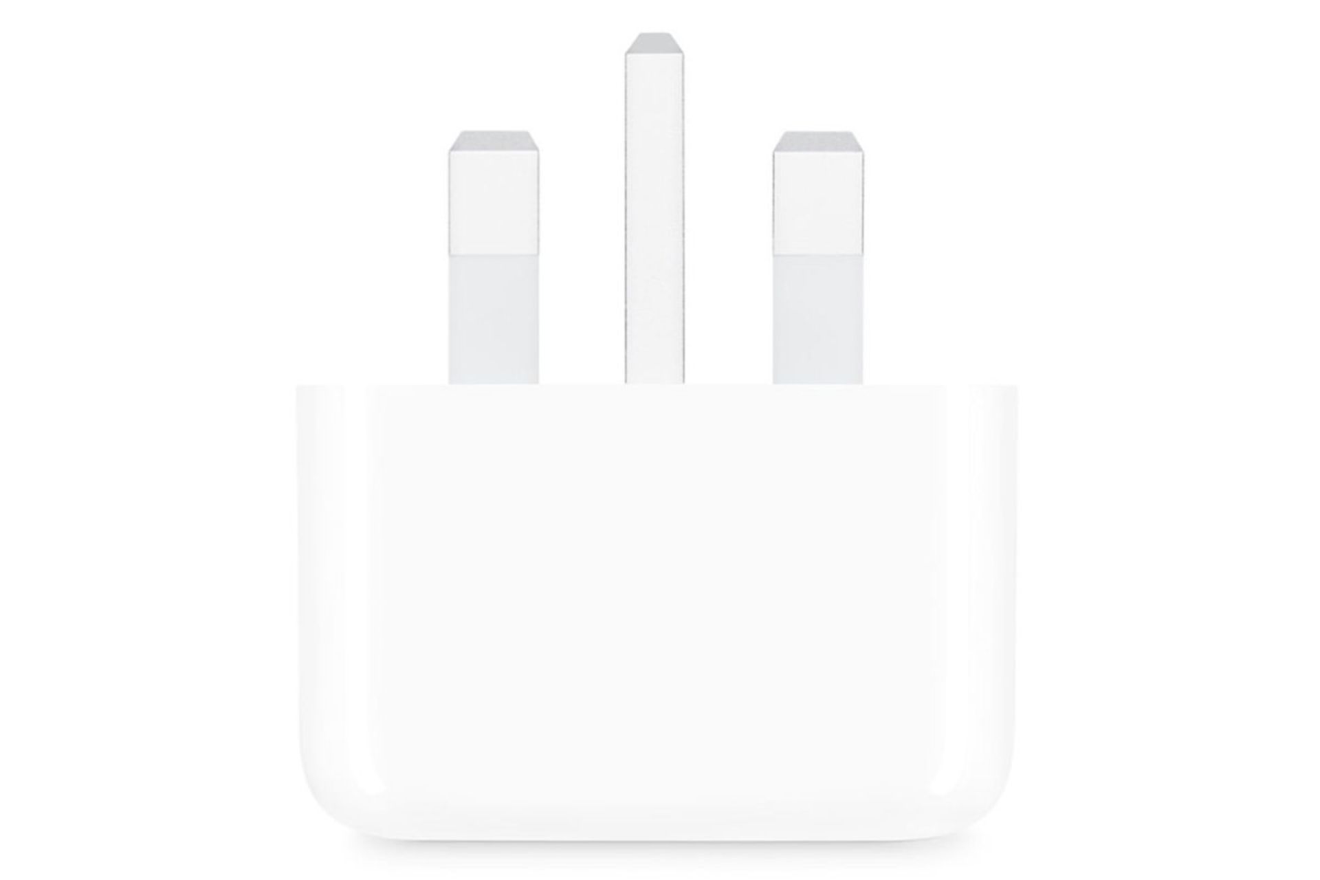 نمای روبرو شارژر اپل MHJF3ZP/A 20W USB-C