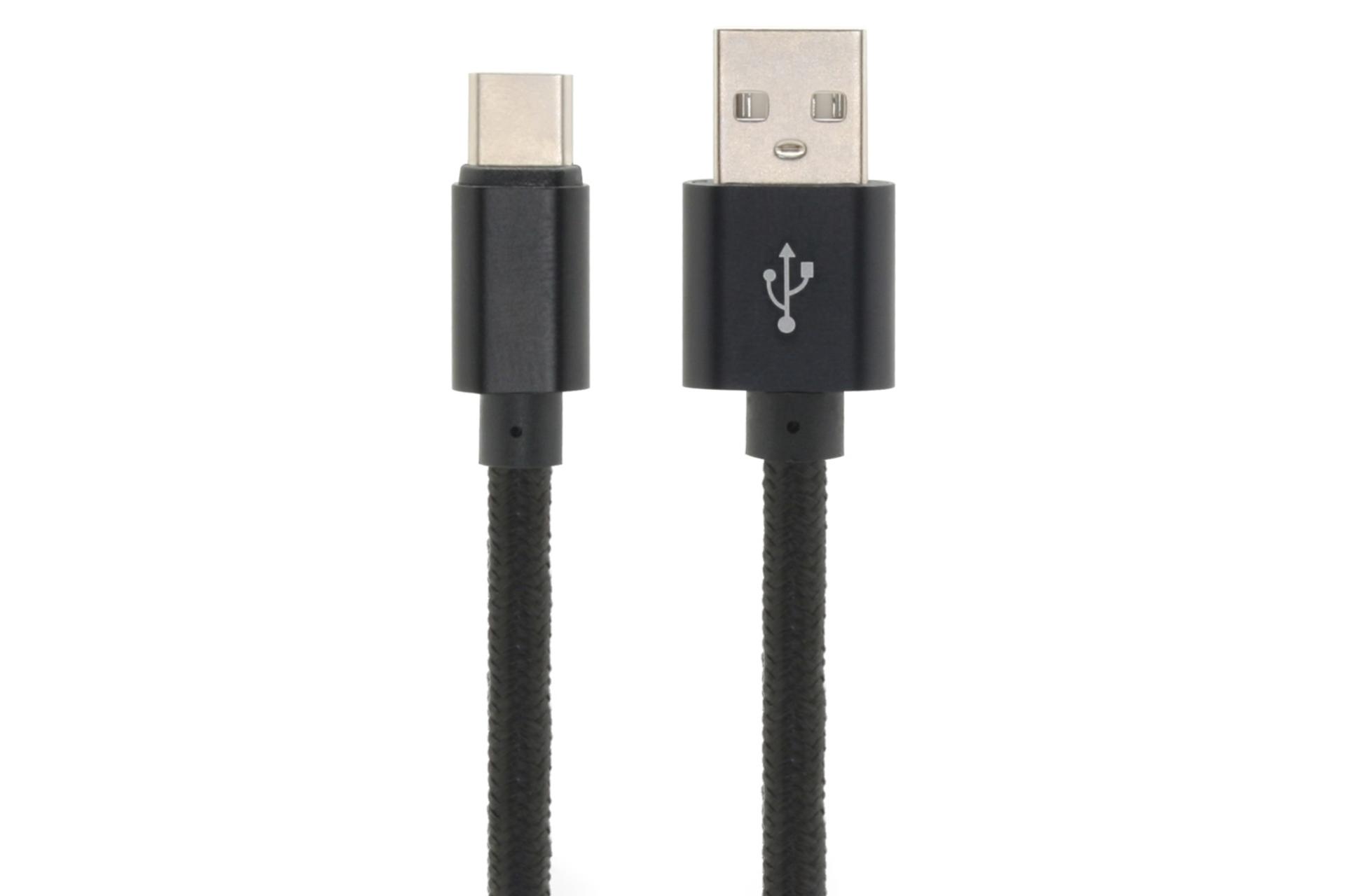 کابل شارژ USB تسکو USB به Type-C مدل TC C182 با طول 1 متر مشکی