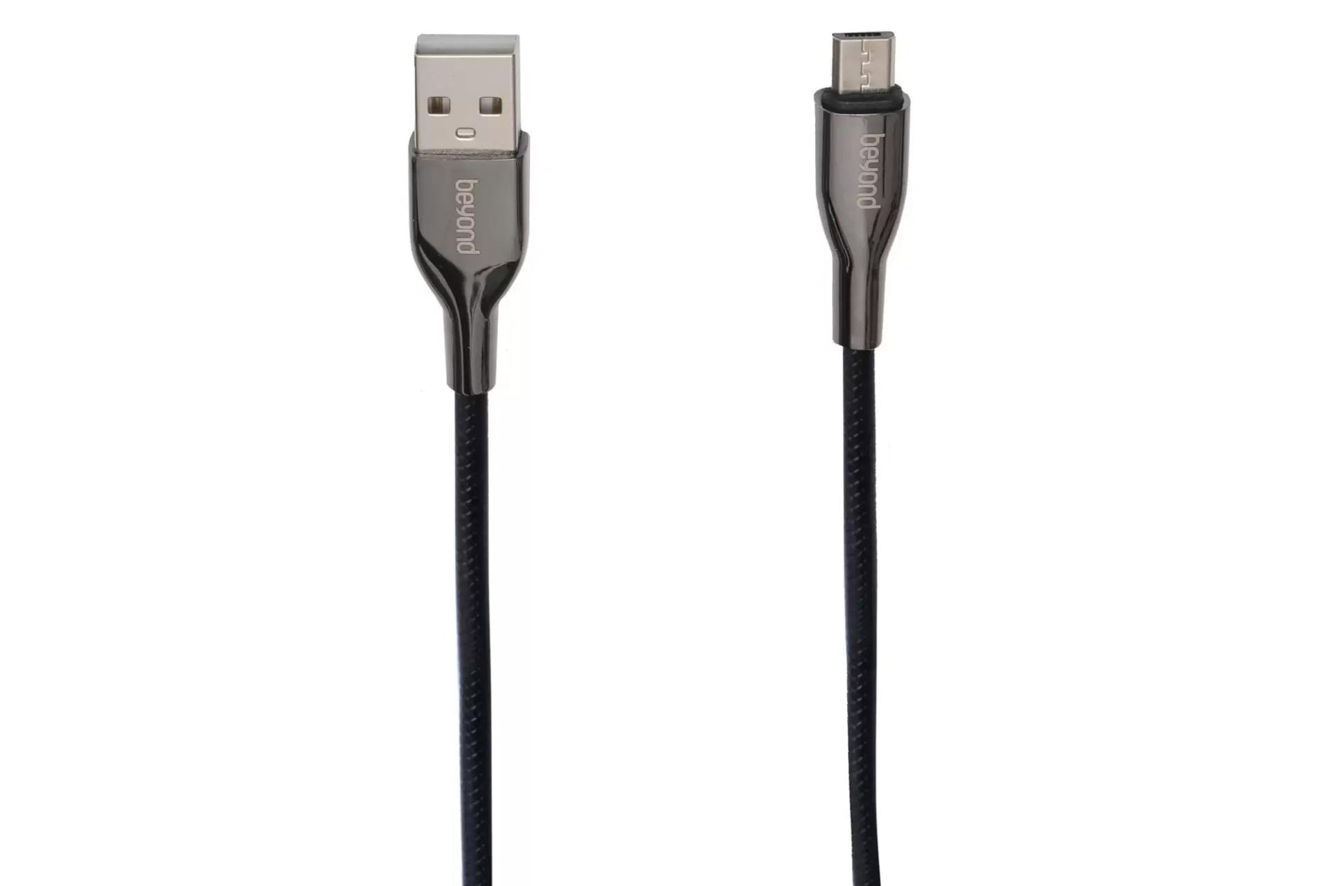 کابل شارژ USB بیاند Type-A به Micro-USB مدل BA-577 با طول 1 متر مشکی