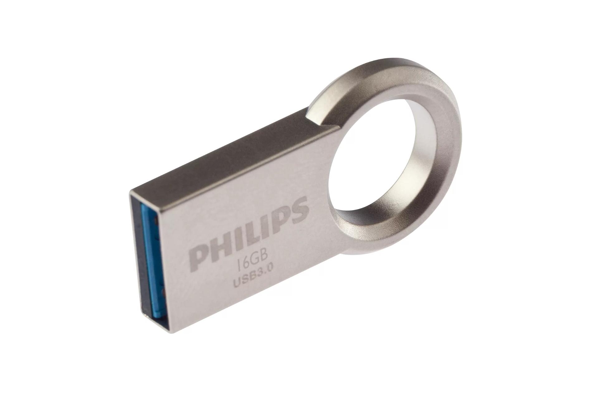 نمای جانبی Philips Circle 16GB / فلش مموری فیلیپس مدل Circle ظرفیت 16 گیگابایت