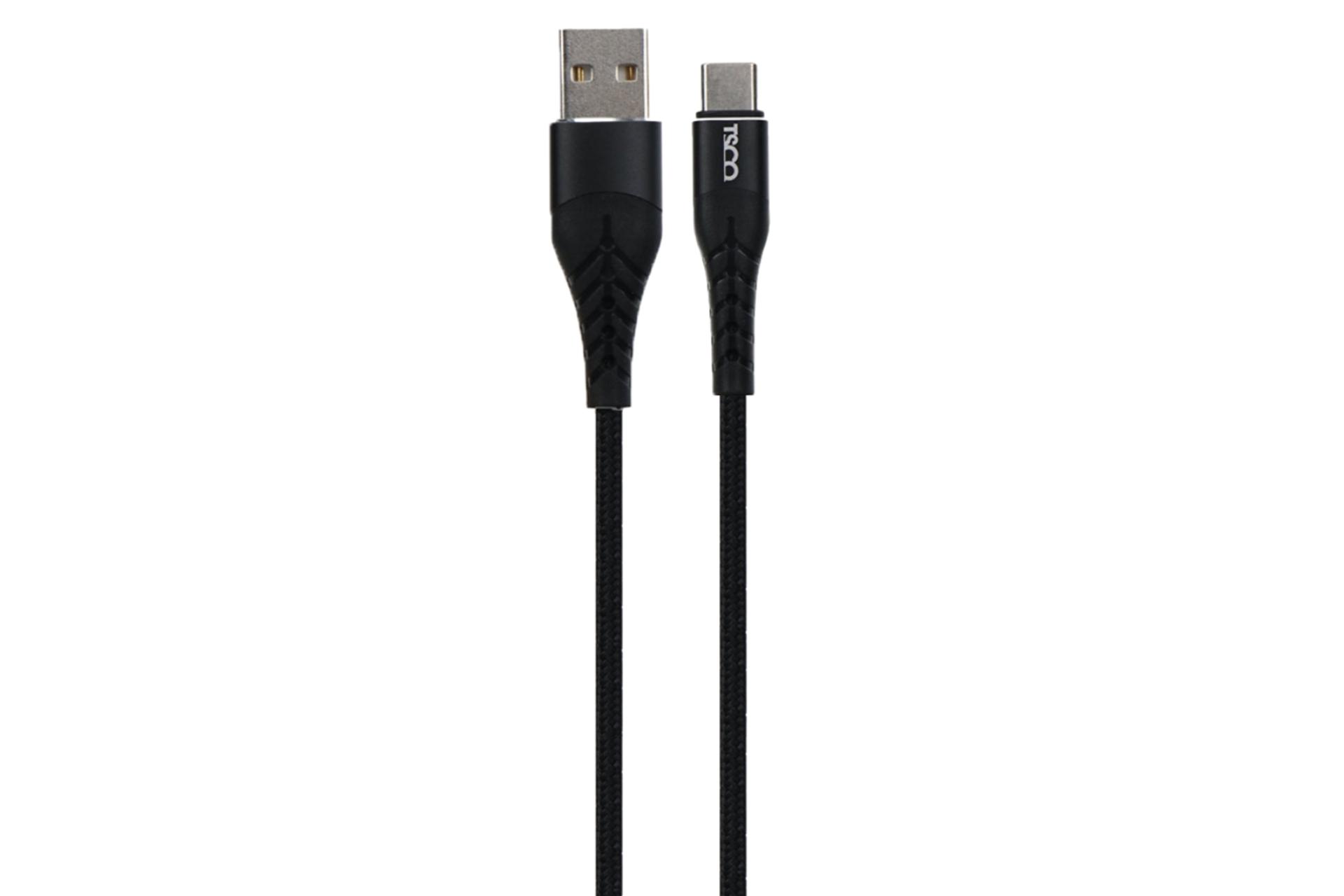 کابل شارژ USB تسکو USB به Type-C مدل TC C189 با طول 1 متر مشکی