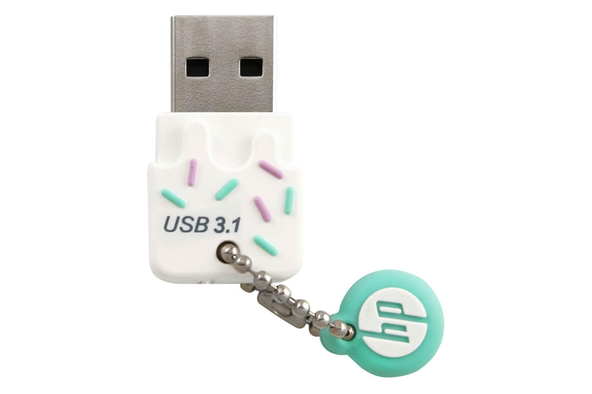 نمای روبرو فلش مموری اچ پی مدل x778w ظرفیت 64 گیگابایت