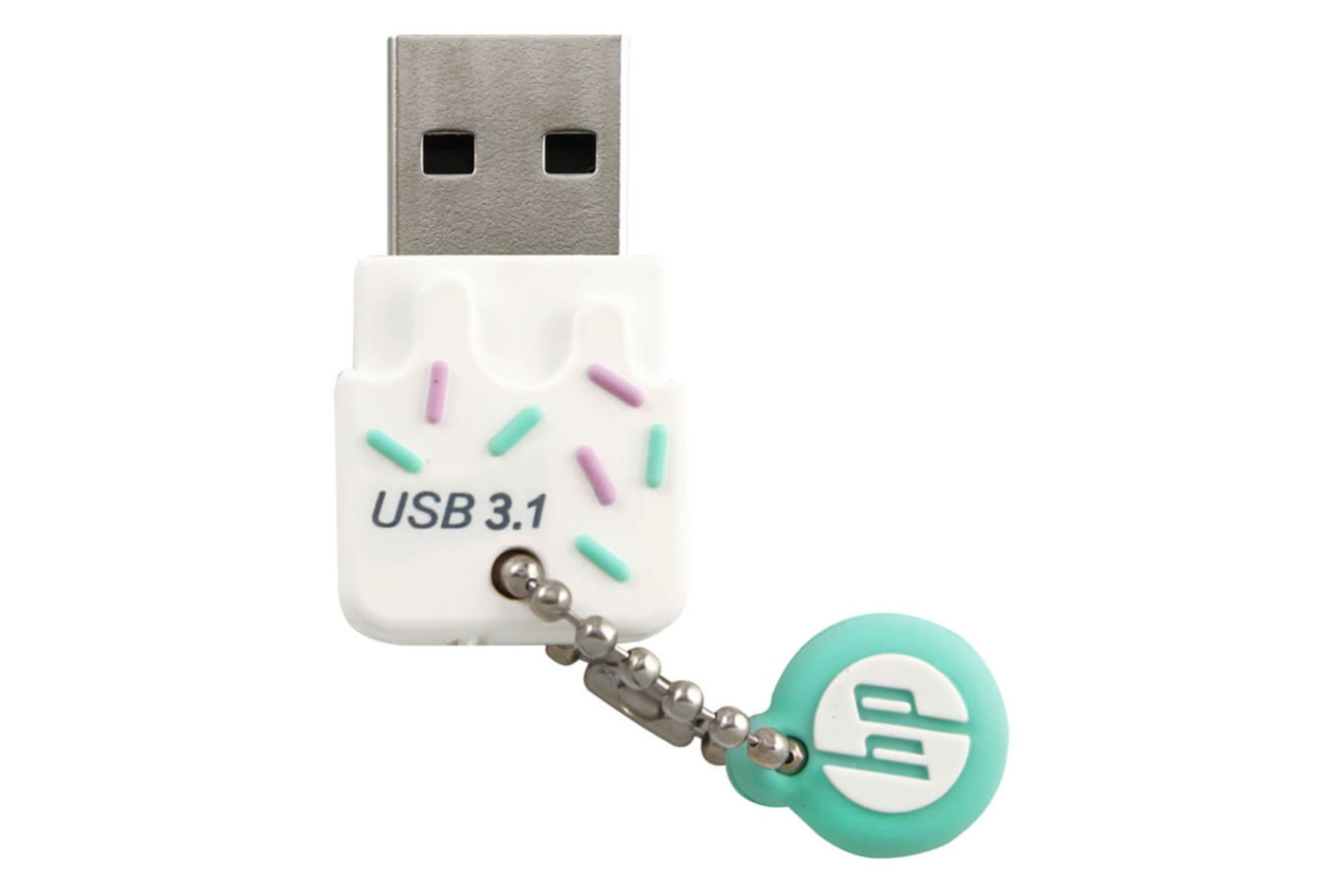 نمای روبرو فلش مموری اچ پی مدل x778w ظرفیت 64 گیگابایت