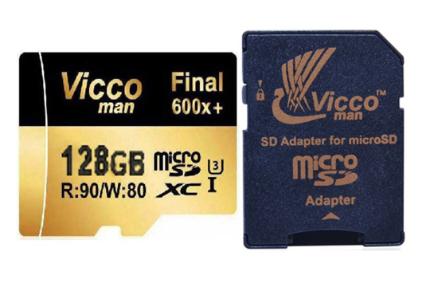 ویکومن microSDHC با ظرفیت 128 گیگابایت مدل Final 600x کلاس 10