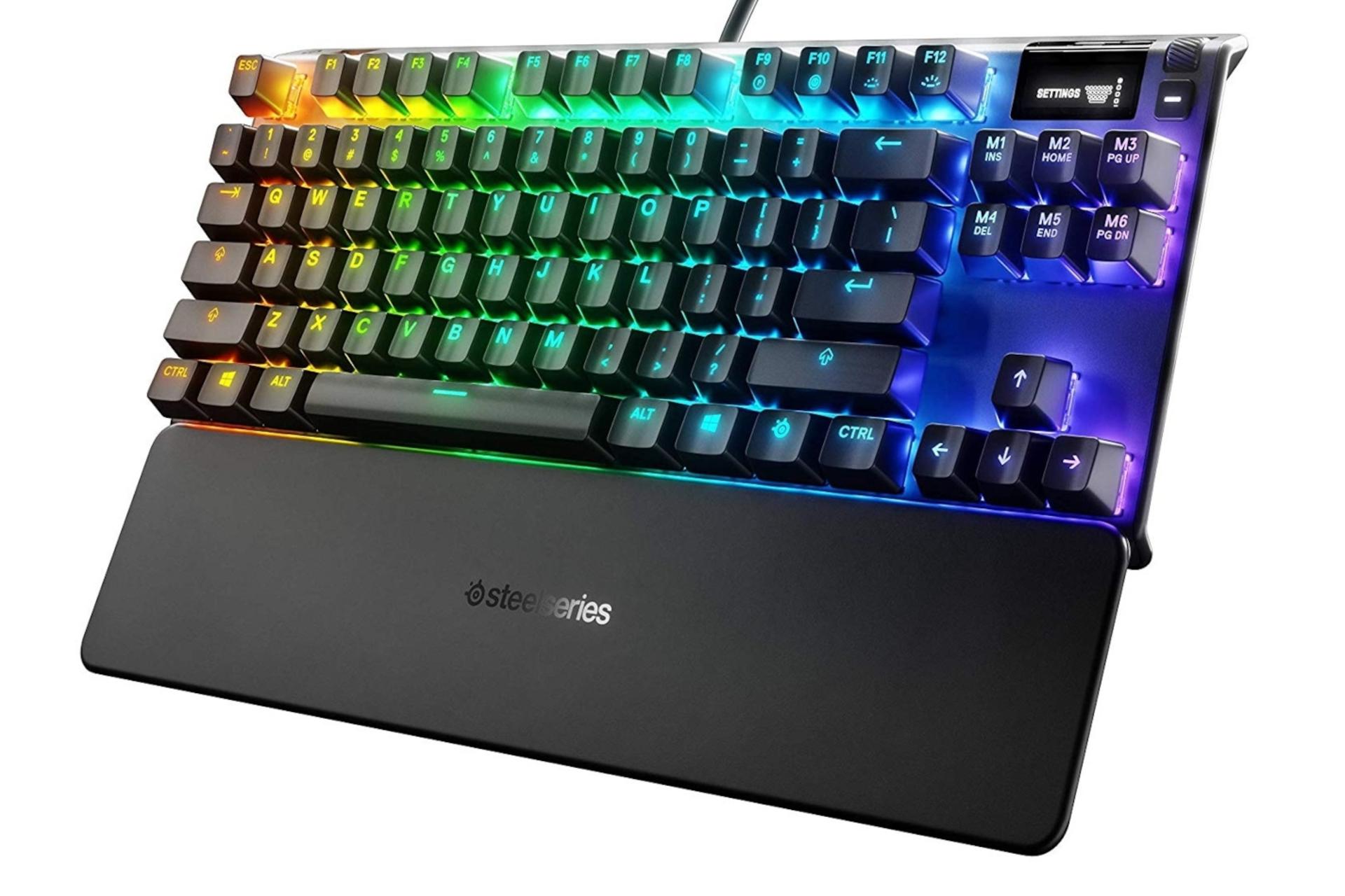 نمای راست کیبورد استیل سریز SteelSeries Apex 7 TKL