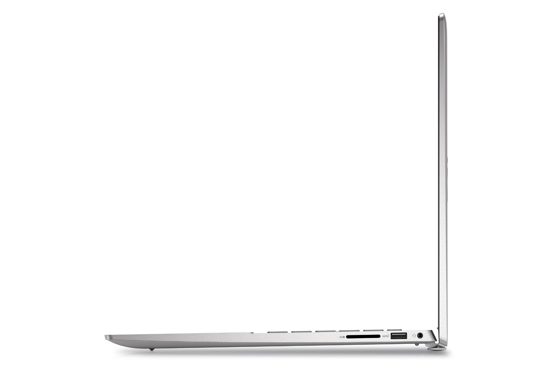 نمای کنار لپ تاپ دل اینسپایرون 16 5625 و نمایش پورت های سمت راست