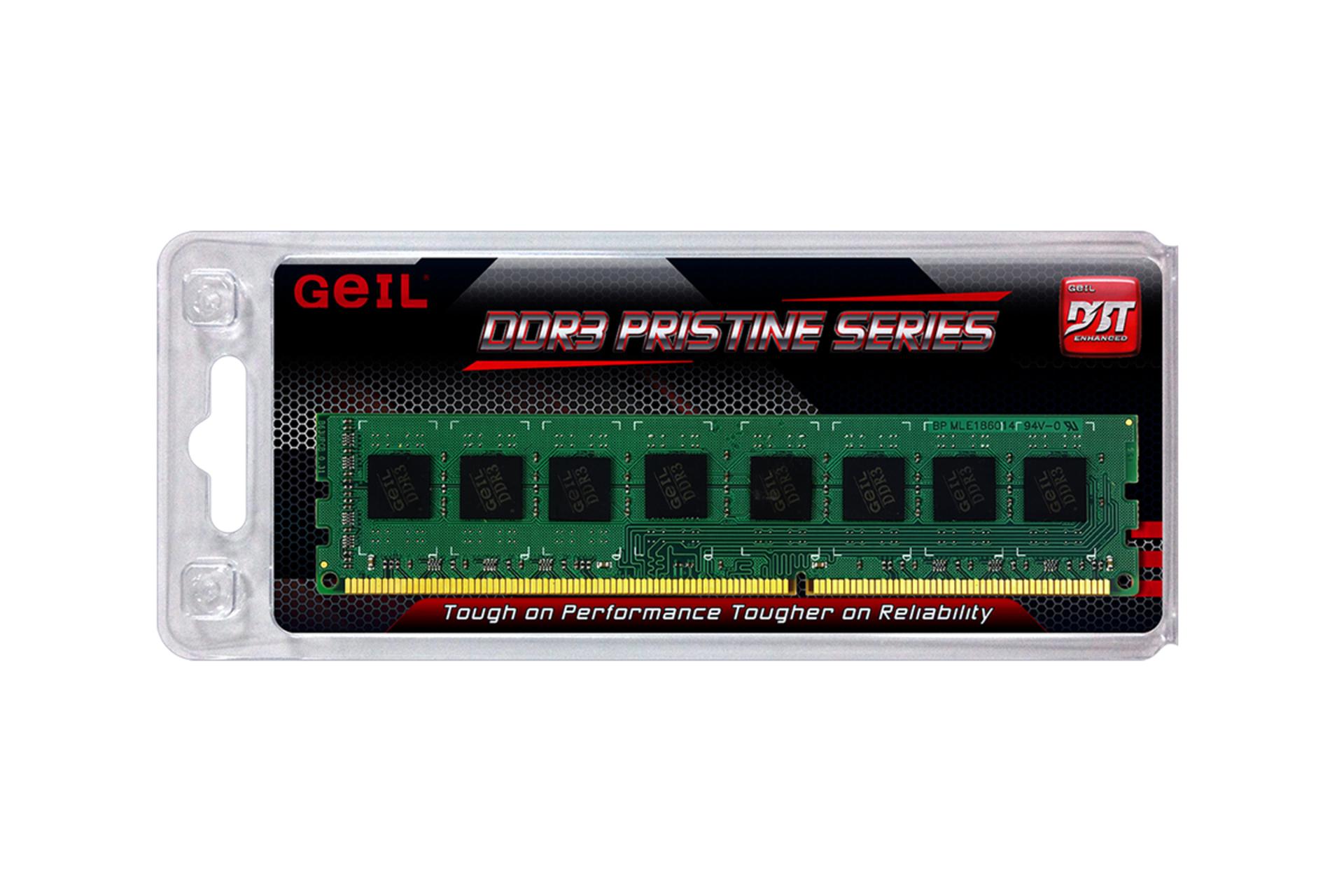 جعبه رم گیل GEIL Pristine 4GB DDR3-1600 CL11